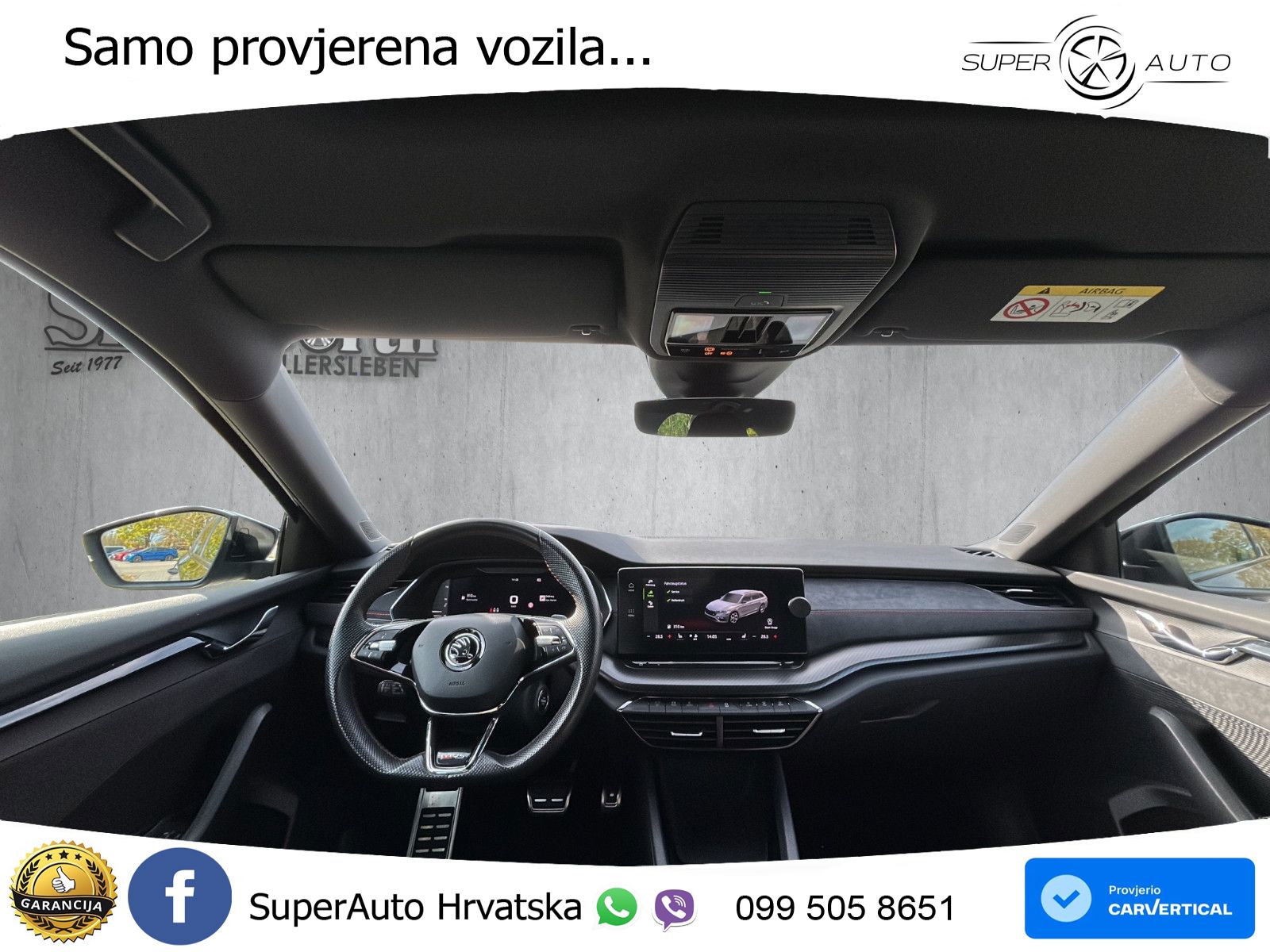 Škoda Octavia Combi RS 2.0 TSI (245 KS) DSG LED+GR SJED+ACC