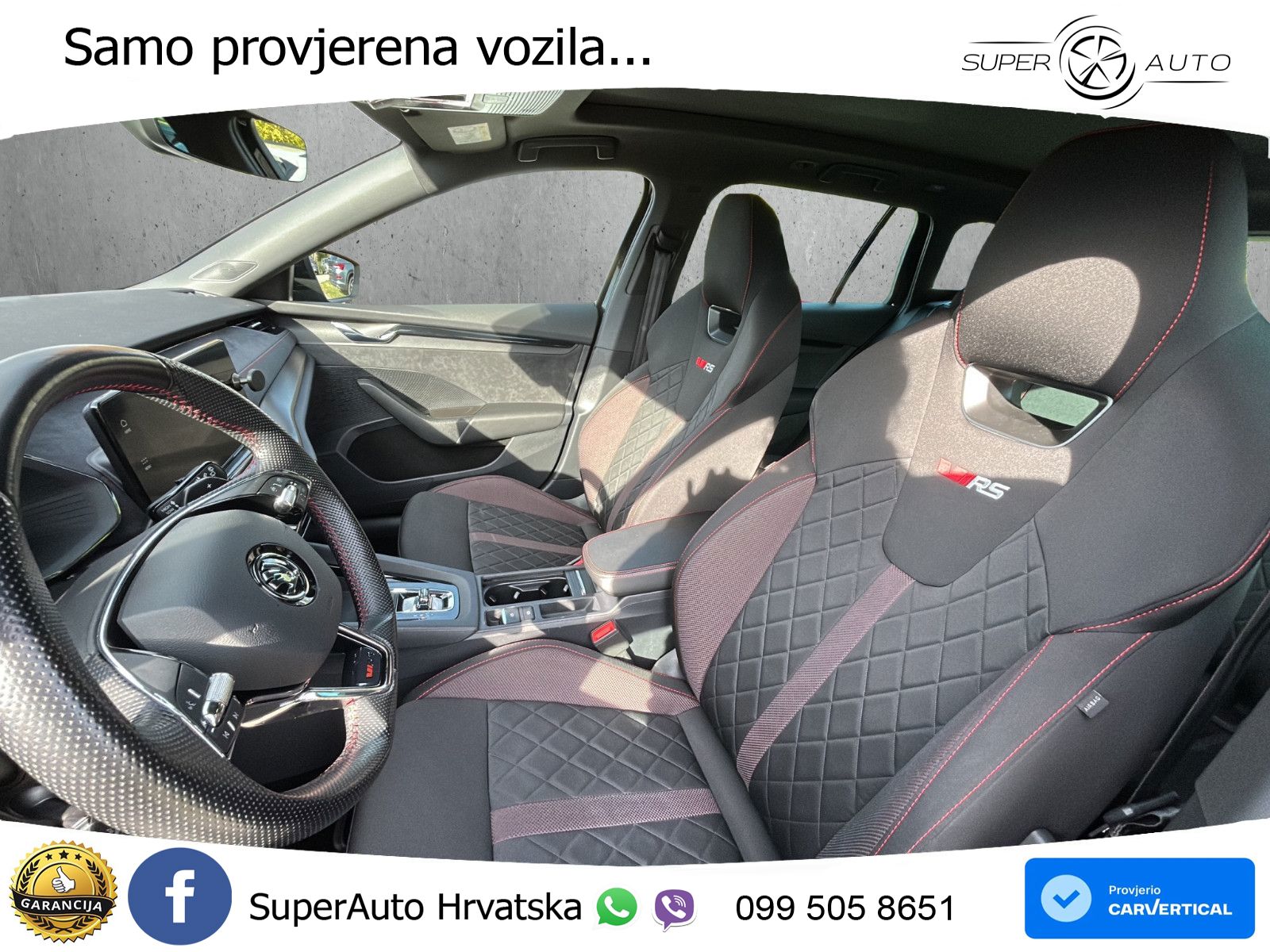 Škoda Octavia Combi RS 2.0 TSI (245 KS) DSG LED+GR SJED+ACC