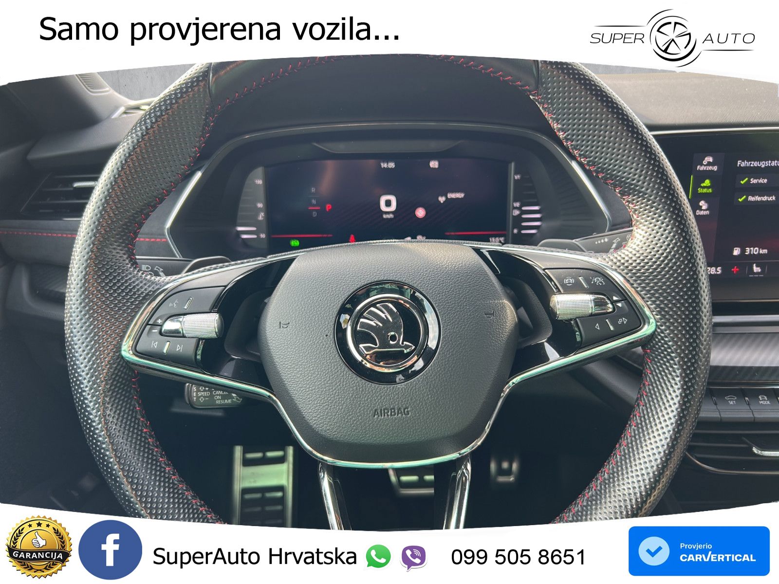 Škoda Octavia Combi RS 2.0 TSI (245 KS) DSG LED+GR SJED+ACC