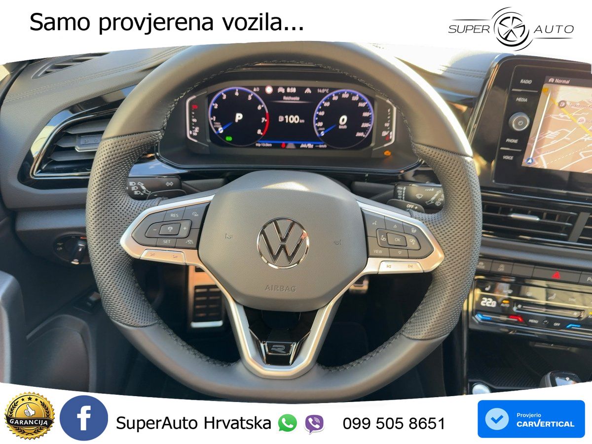 Volkswagen T-Roc 1.5 TSI (150 KS) DSG R-Line LED+GR SJED+ACC