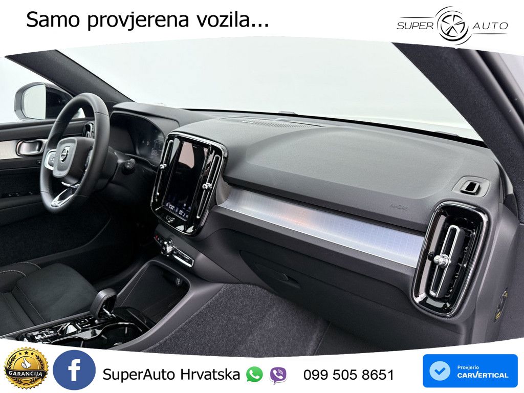 Volvo XC40 2.0 B4 AWD 197 KS Automatic ACC+GR SJED+360+PANO