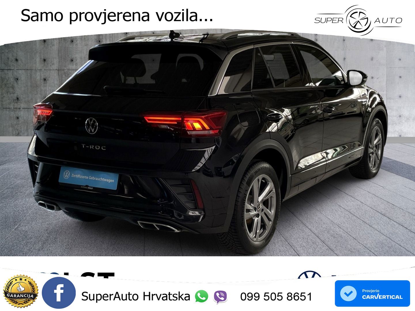 Volkswagen T-Roc 1.5 TSI (150 KS) DSG LED+GR SJED+ACC