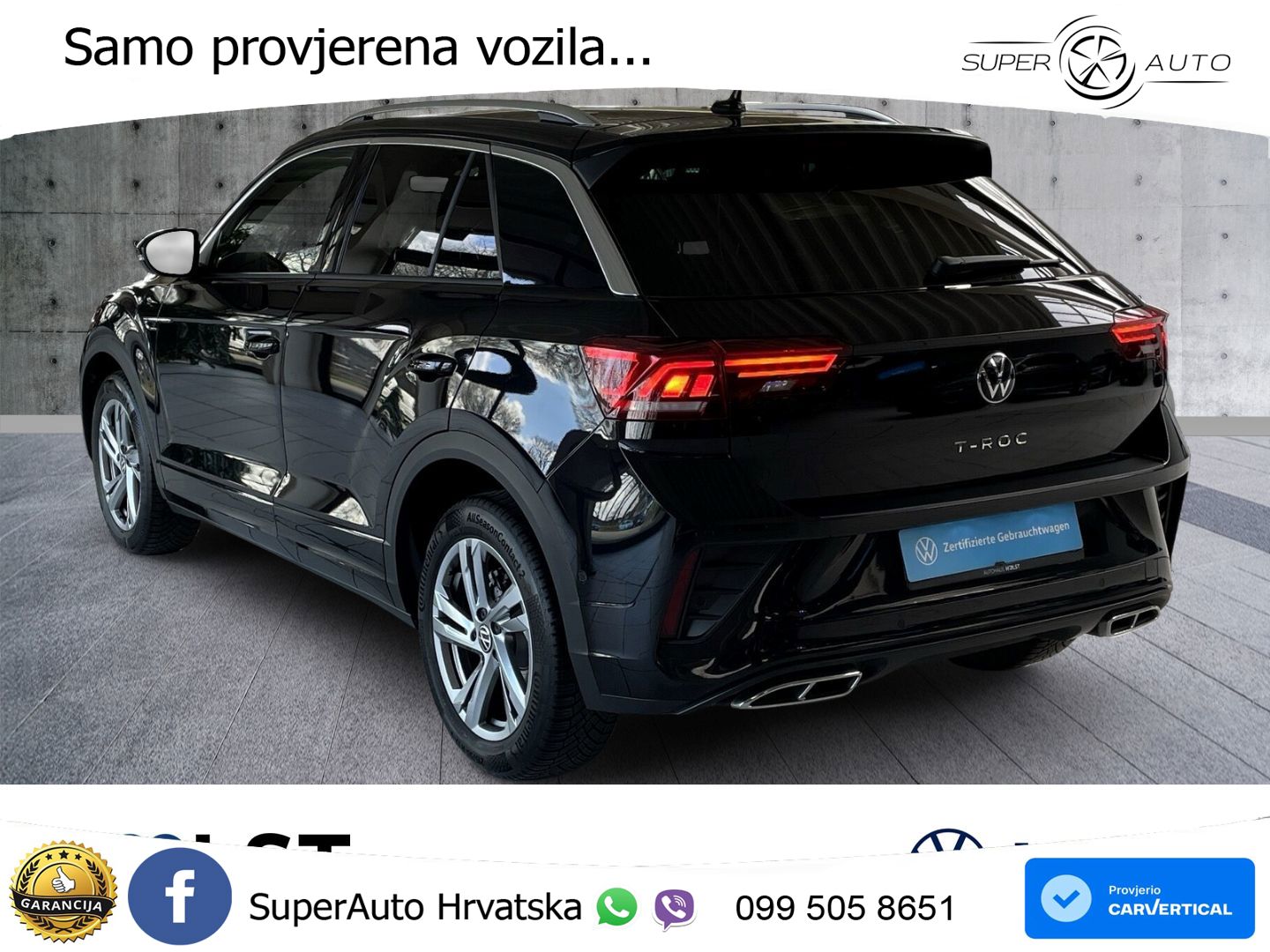Volkswagen T-Roc 1.5 TSI (150 KS) DSG LED+GR SJED+ACC