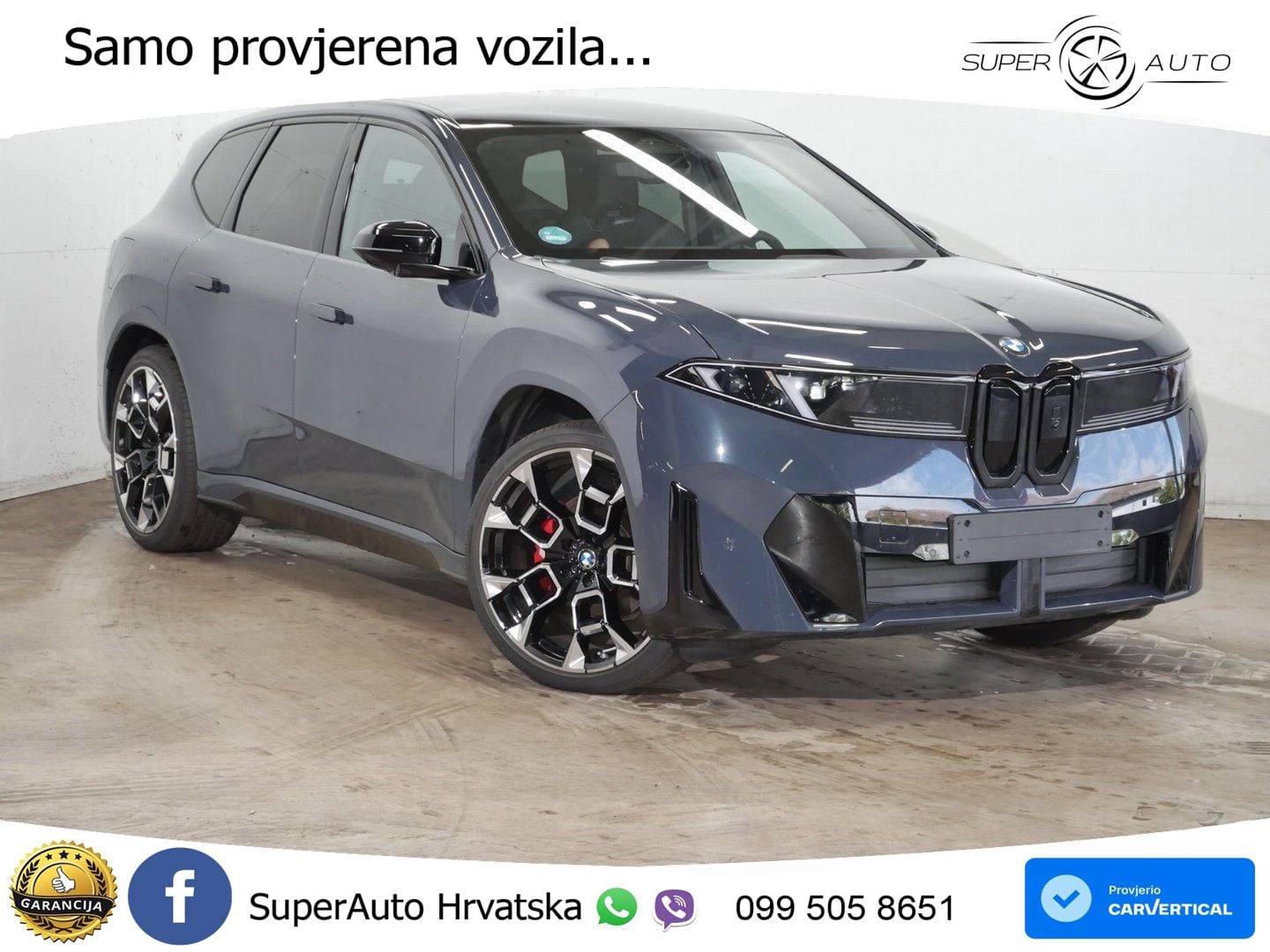 BMW iX3 50 108.7 kWh (469 KS) xDrive M Sport LED+GR SJED+ACC
