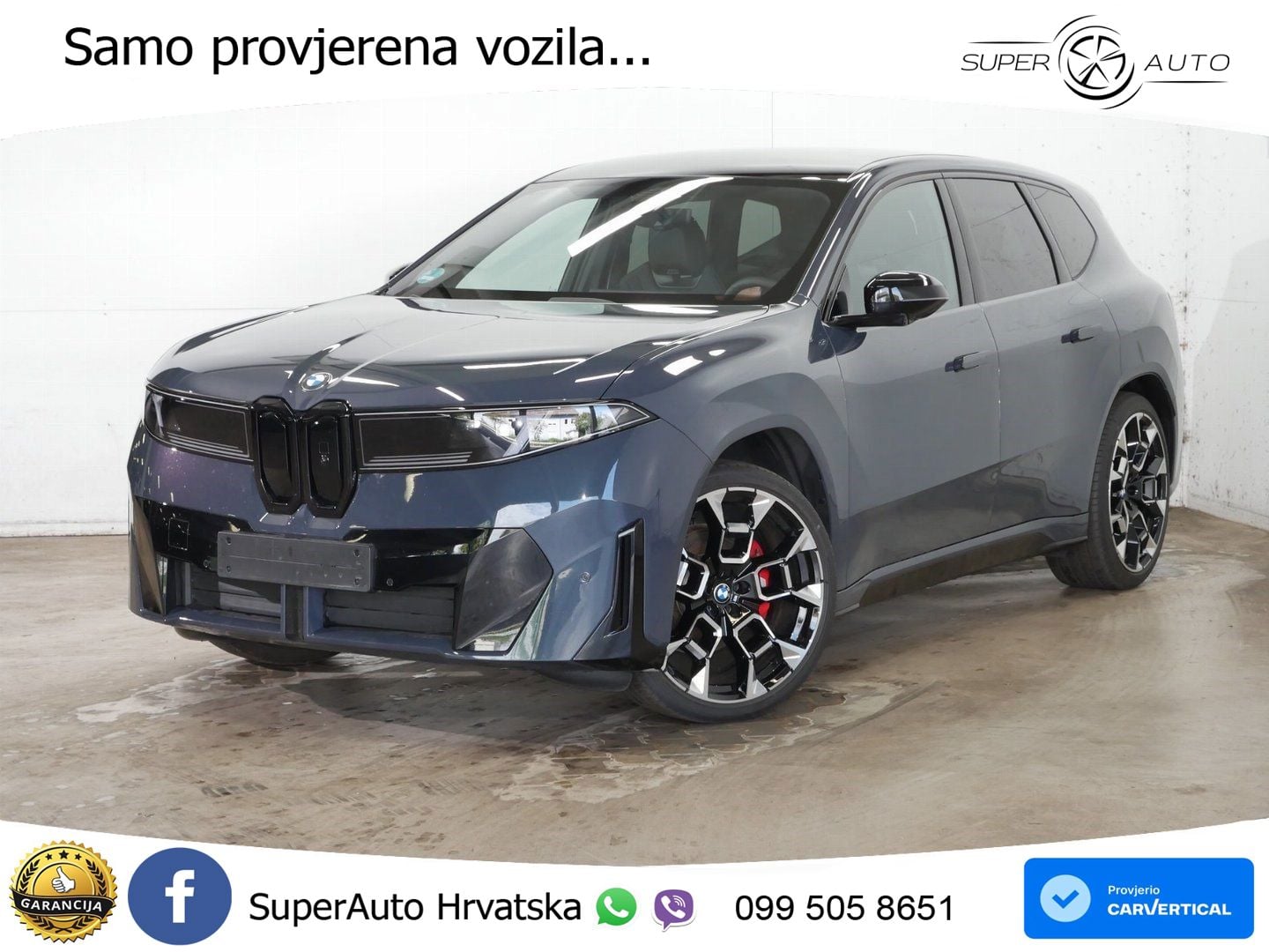 BMW iX3 50 108.7 kWh (469 KS) xDrive M Sport LED+GR SJED+ACC
