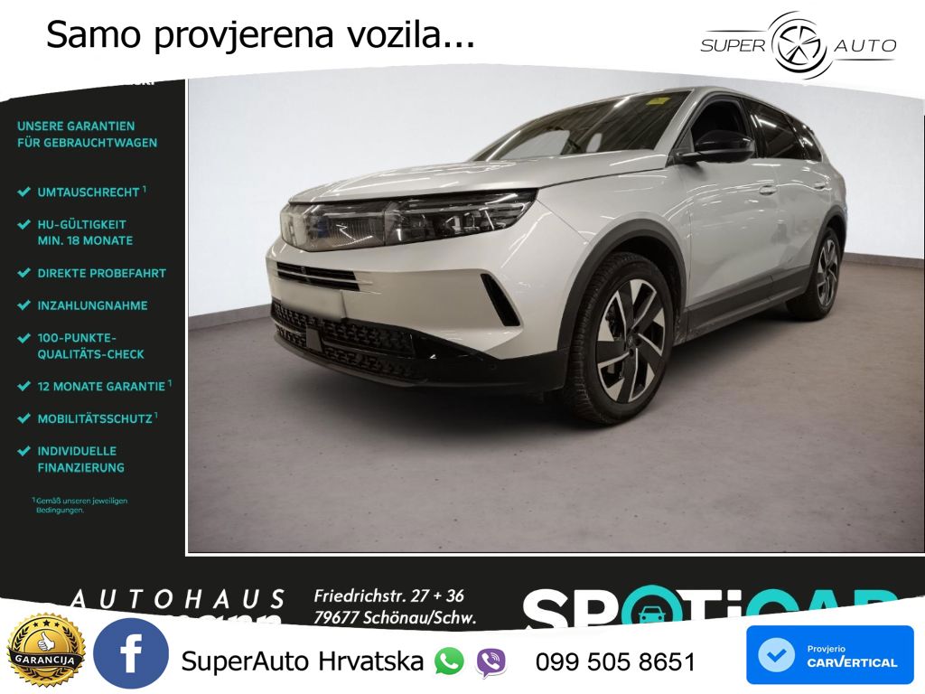 Opel Grandland 1.2 Turbo (136 KS)  e-DCT GS LED+GR SJED+ACC