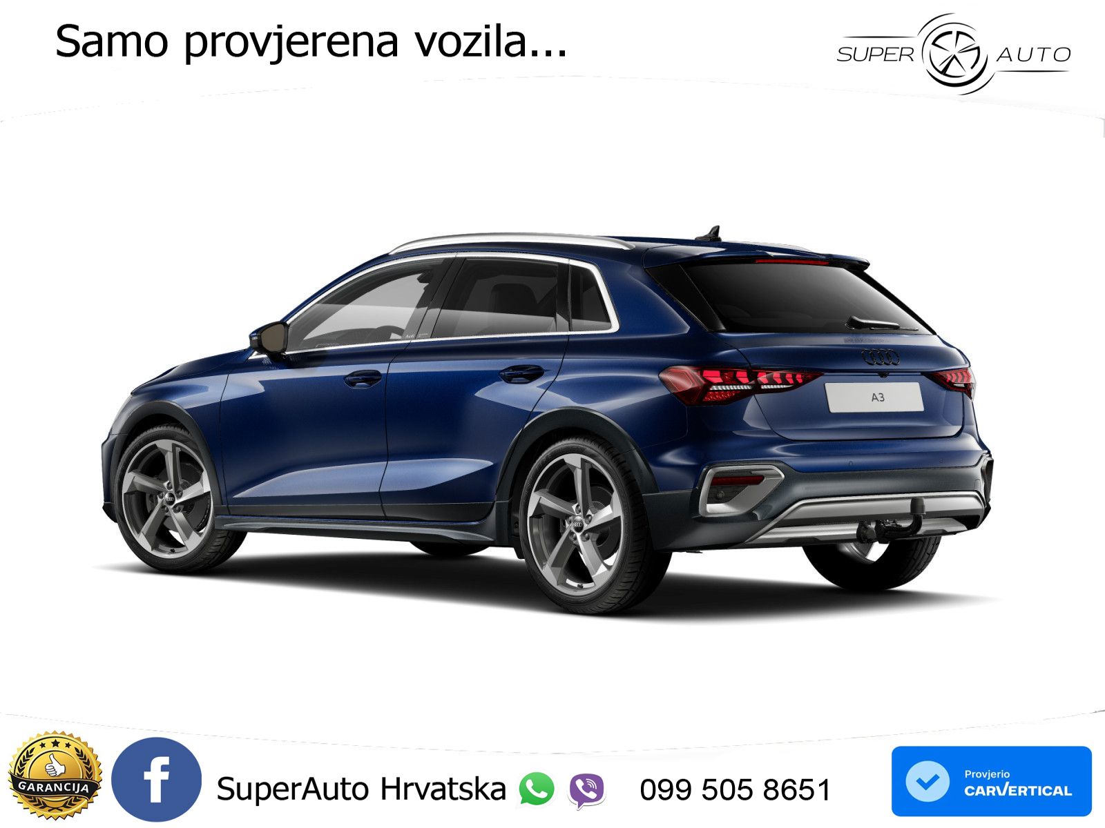 Audi A3 allstreet 35 TDI (150 KS) S tronic LED+GR SJED+ACC