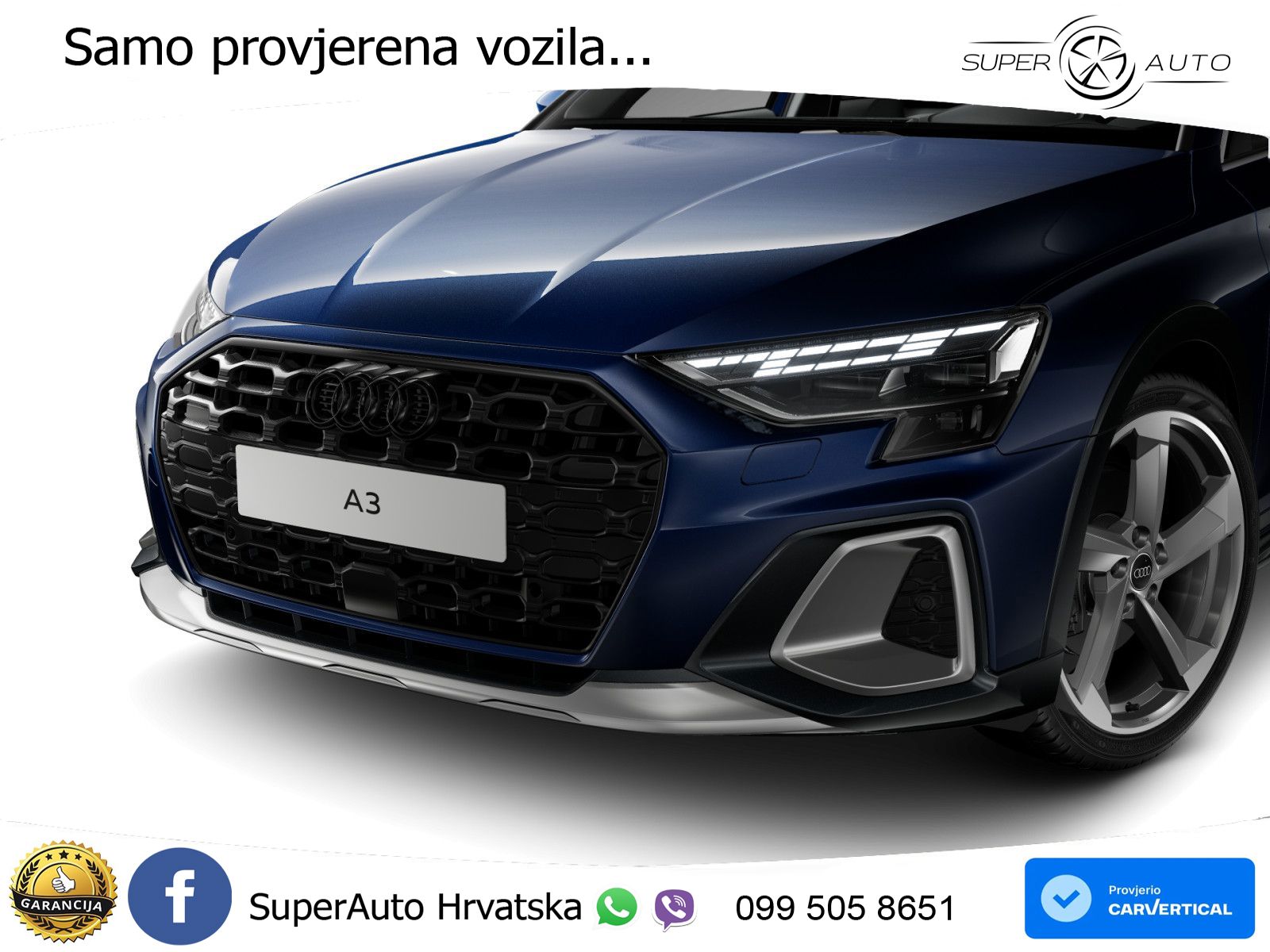 Audi A3 allstreet 35 TDI (150 KS) S tronic LED+GR SJED+ACC