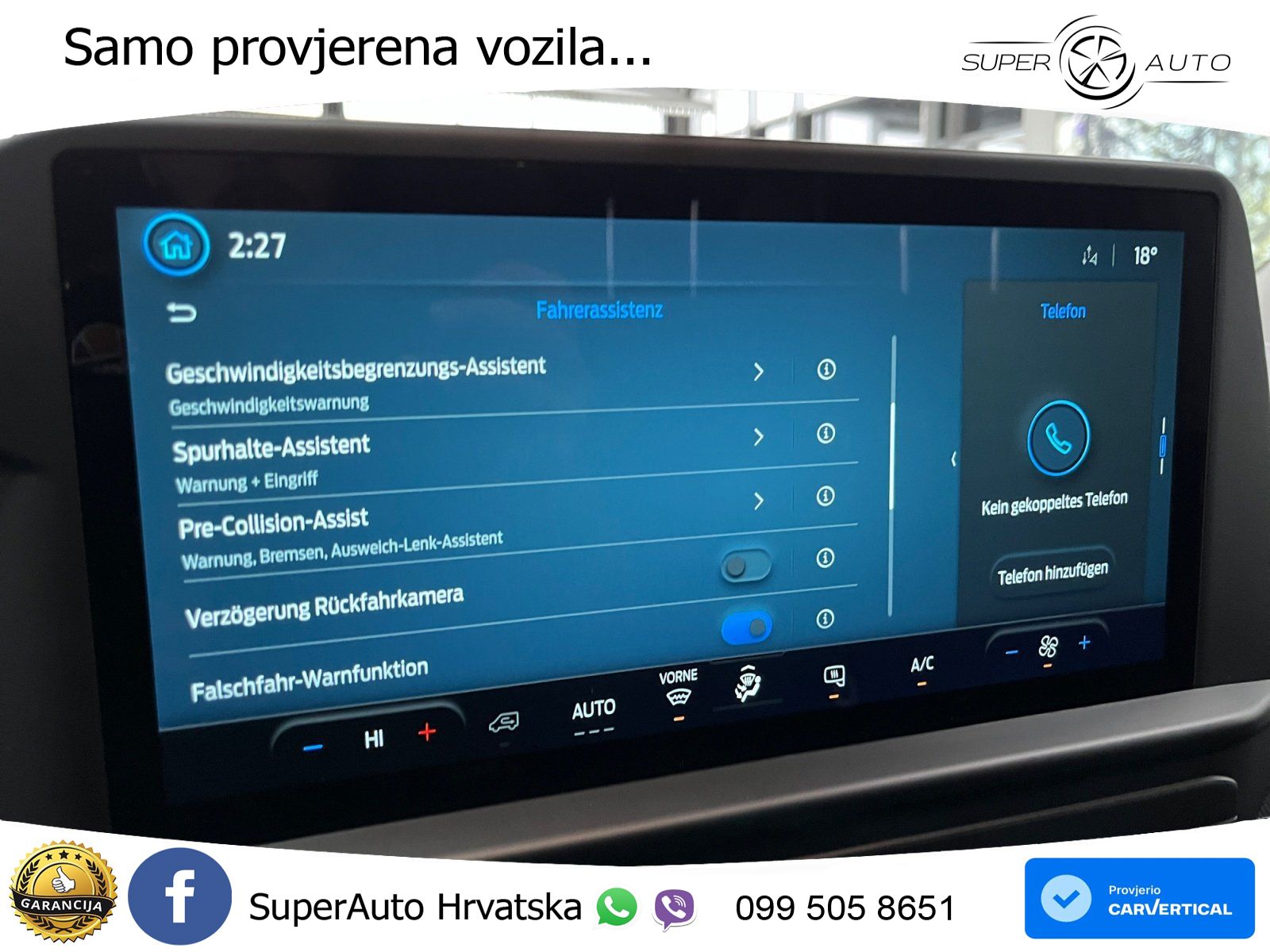 Ford Transit Custom Trend2.0 EcoBlue 320 L1 Tempomat 136 KS