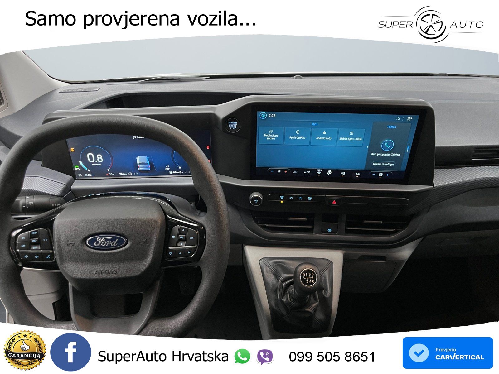 Ford Transit Custom Trend2.0 EcoBlue 320 L1 Tempomat 136 KS