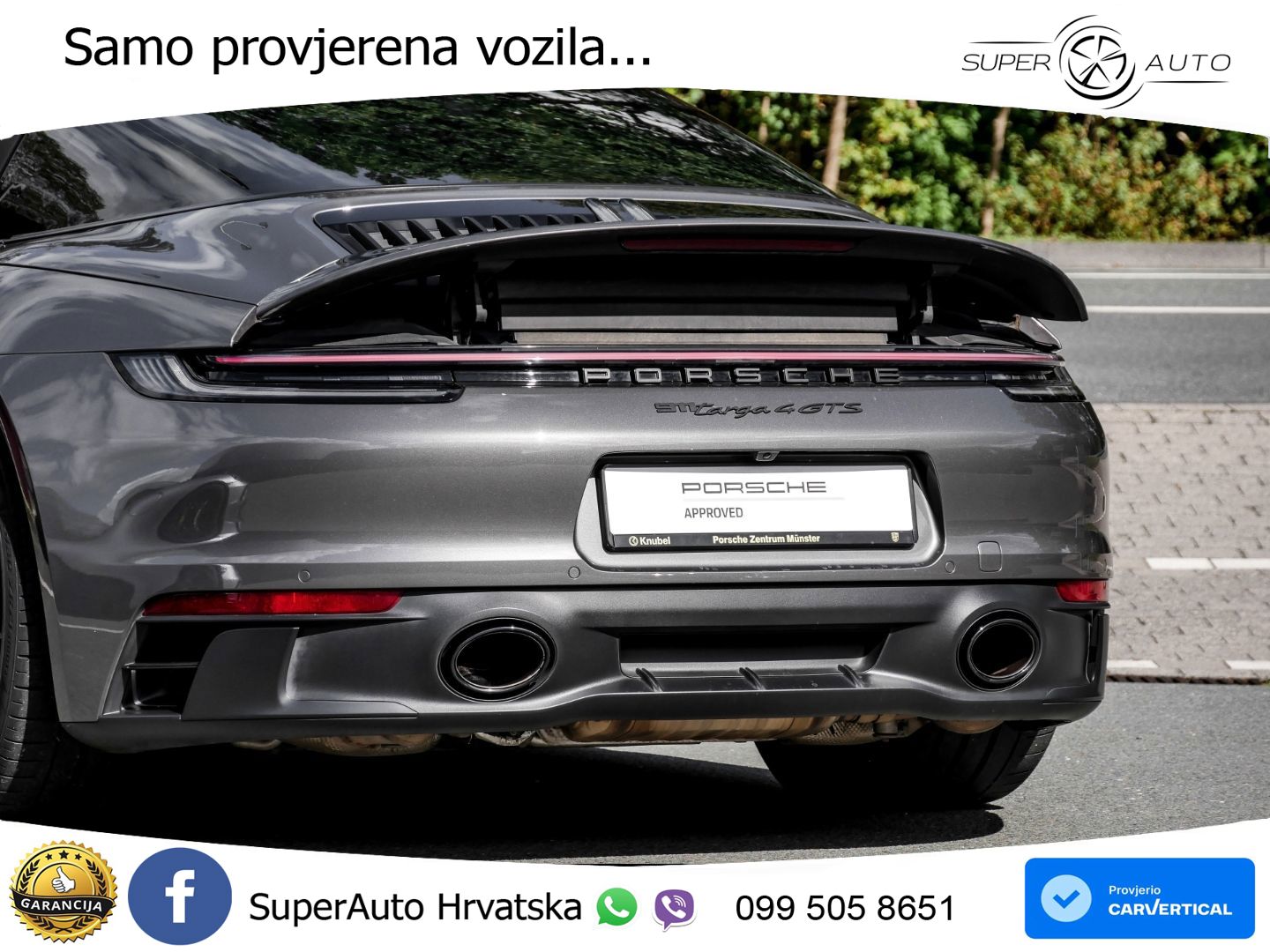 Porsche 911 Targa 4 GTS 3.0 (480 KS) PDK MATRIX+GR SJED+KAM