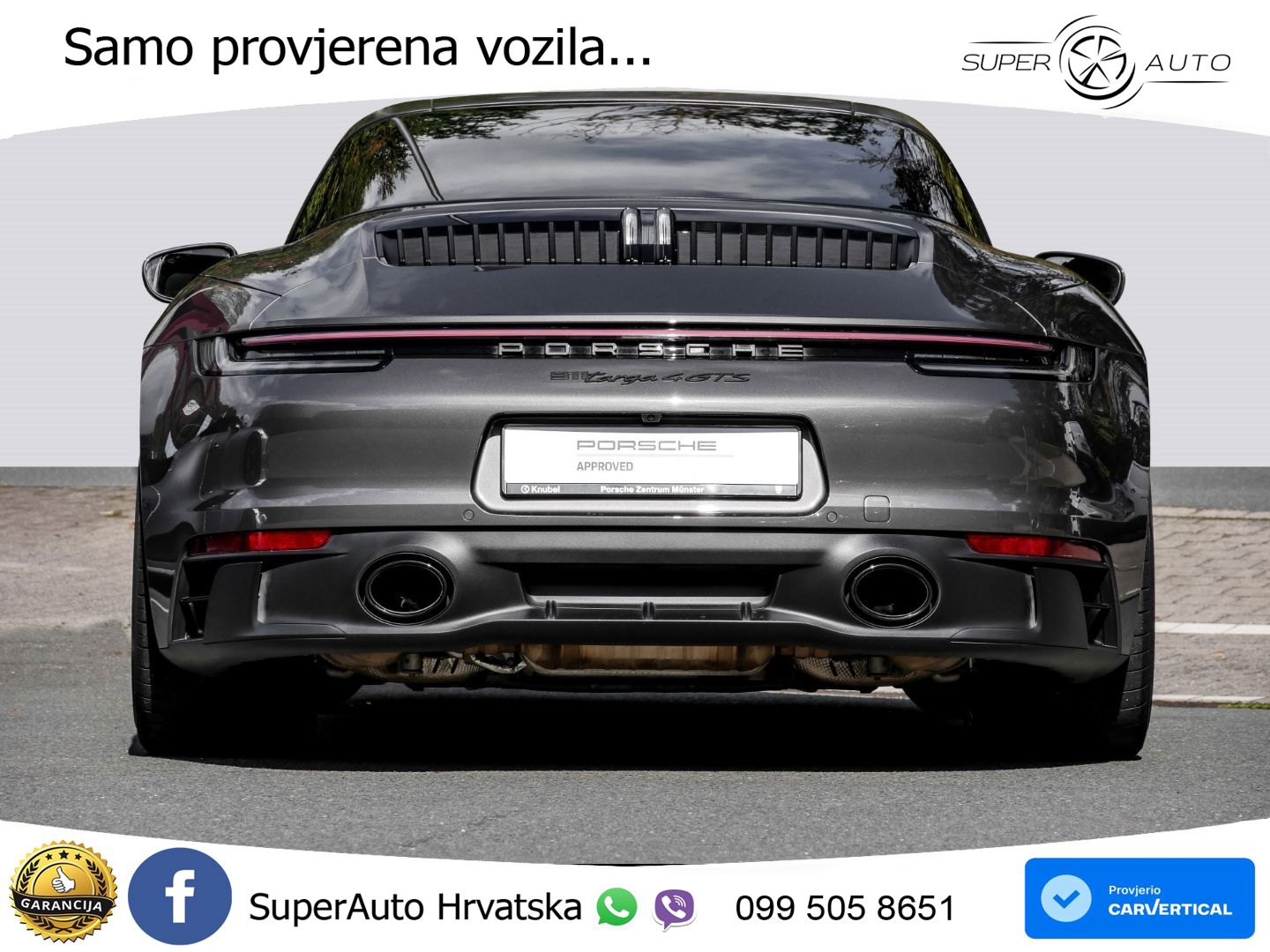 Porsche 911 Targa 4 GTS 3.0 (480 KS) PDK MATRIX+GR SJED+KAM