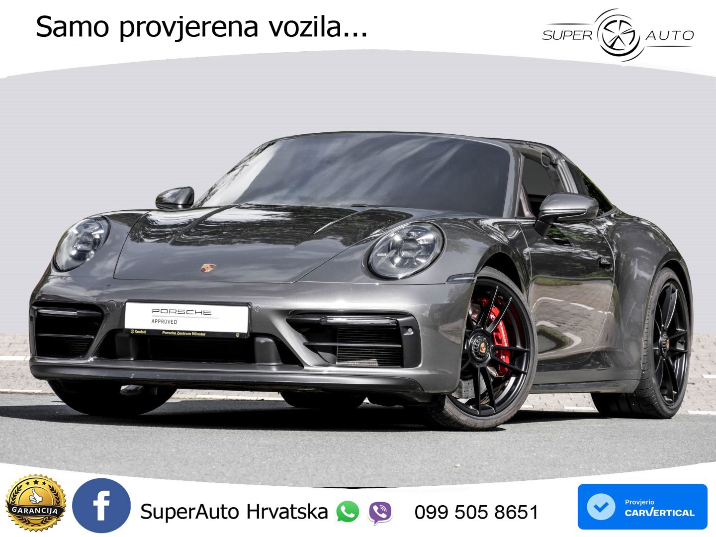 Porsche 911 Targa 4 GTS 3.0 (480 KS) PDK MATRIX+GR SJED+KAM