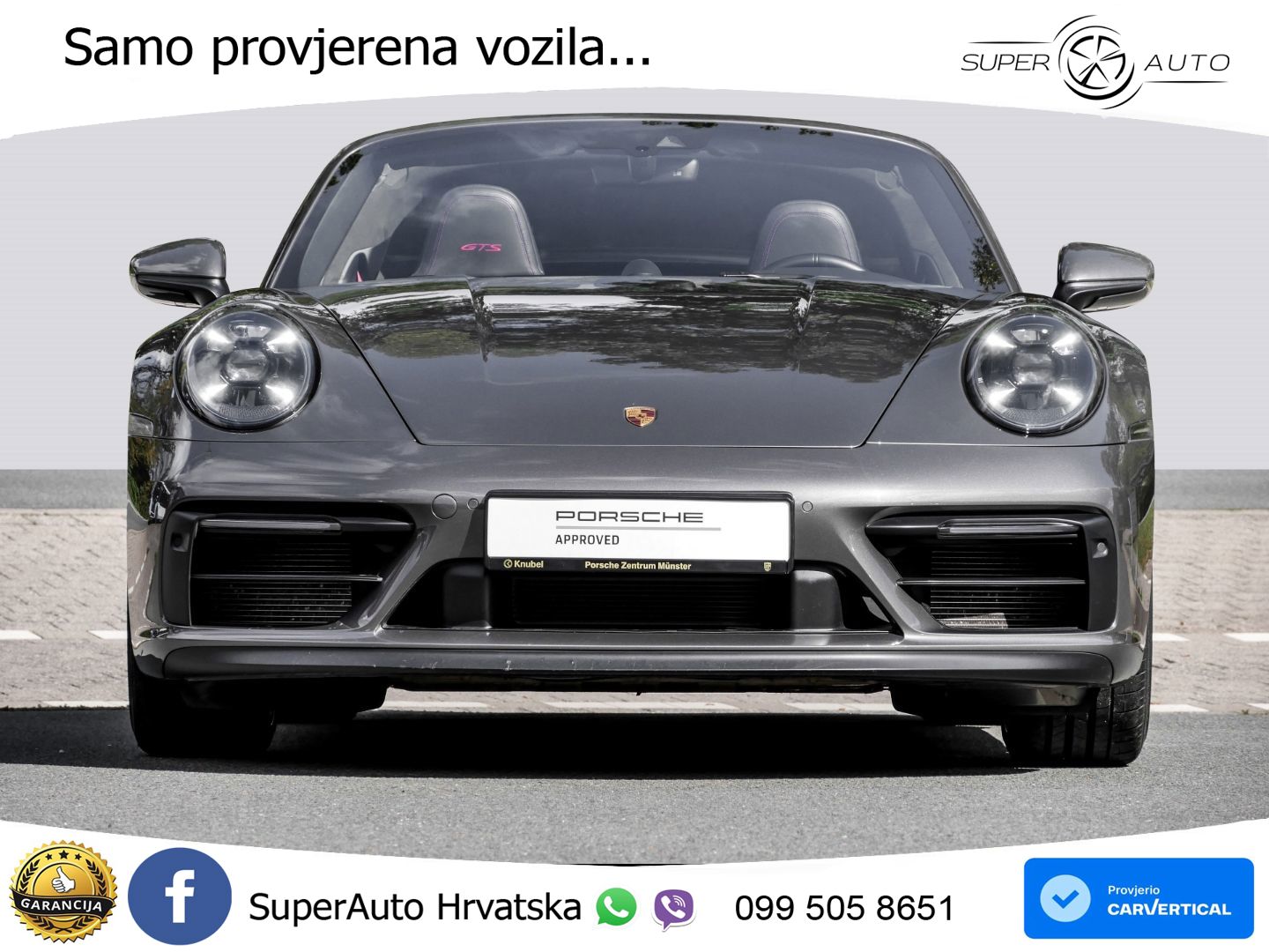 Porsche 911 Targa 4 GTS 3.0 (480 KS) PDK MATRIX+GR SJED+KAM