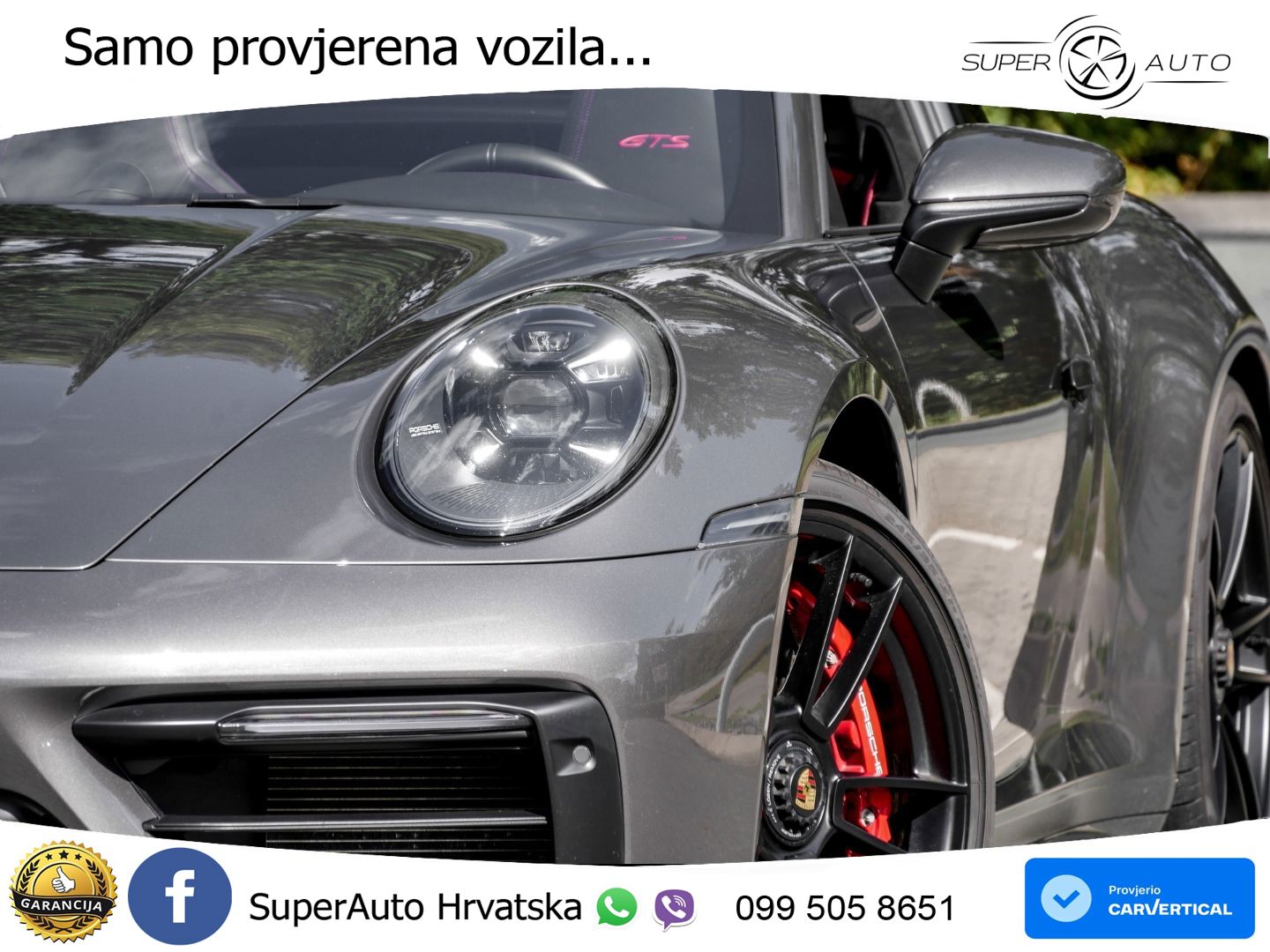 Porsche 911 Targa 4 GTS 3.0 (480 KS) PDK MATRIX+GR SJED+KAM
