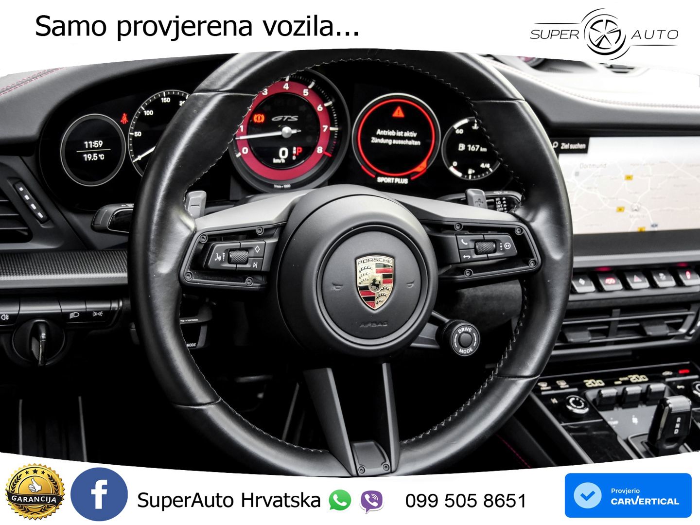 Porsche 911 Targa 4 GTS 3.0 (480 KS) PDK MATRIX+GR SJED+KAM