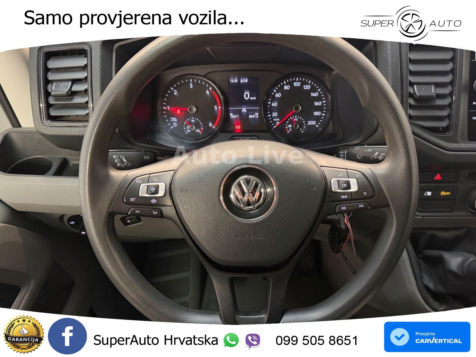 Volkswagen Crafter 35TDI*MITTEL-HOCH*KLIMA*NAVI*KAMERA*TEMP 140 KS