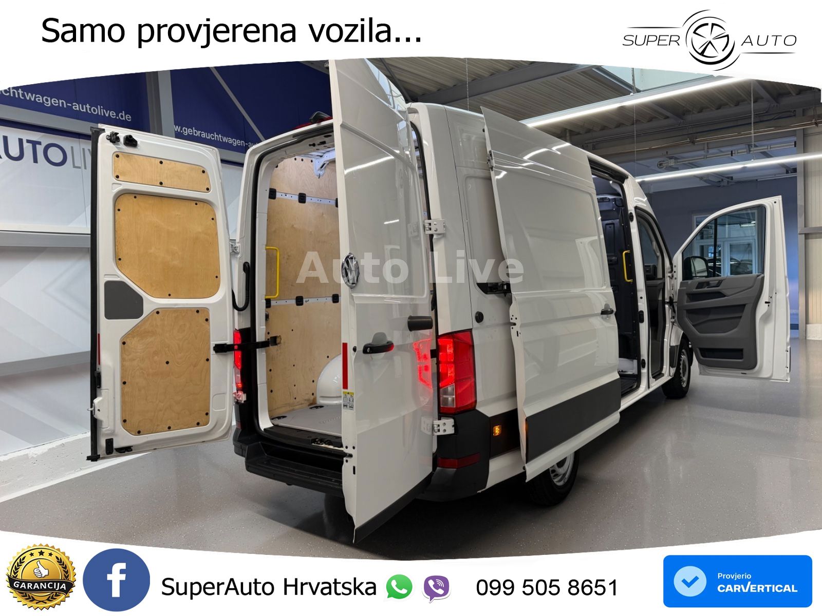 Volkswagen Crafter 35TDI*MITTEL-HOCH*KLIMA*NAVI*KAMERA*TEMP 140 KS