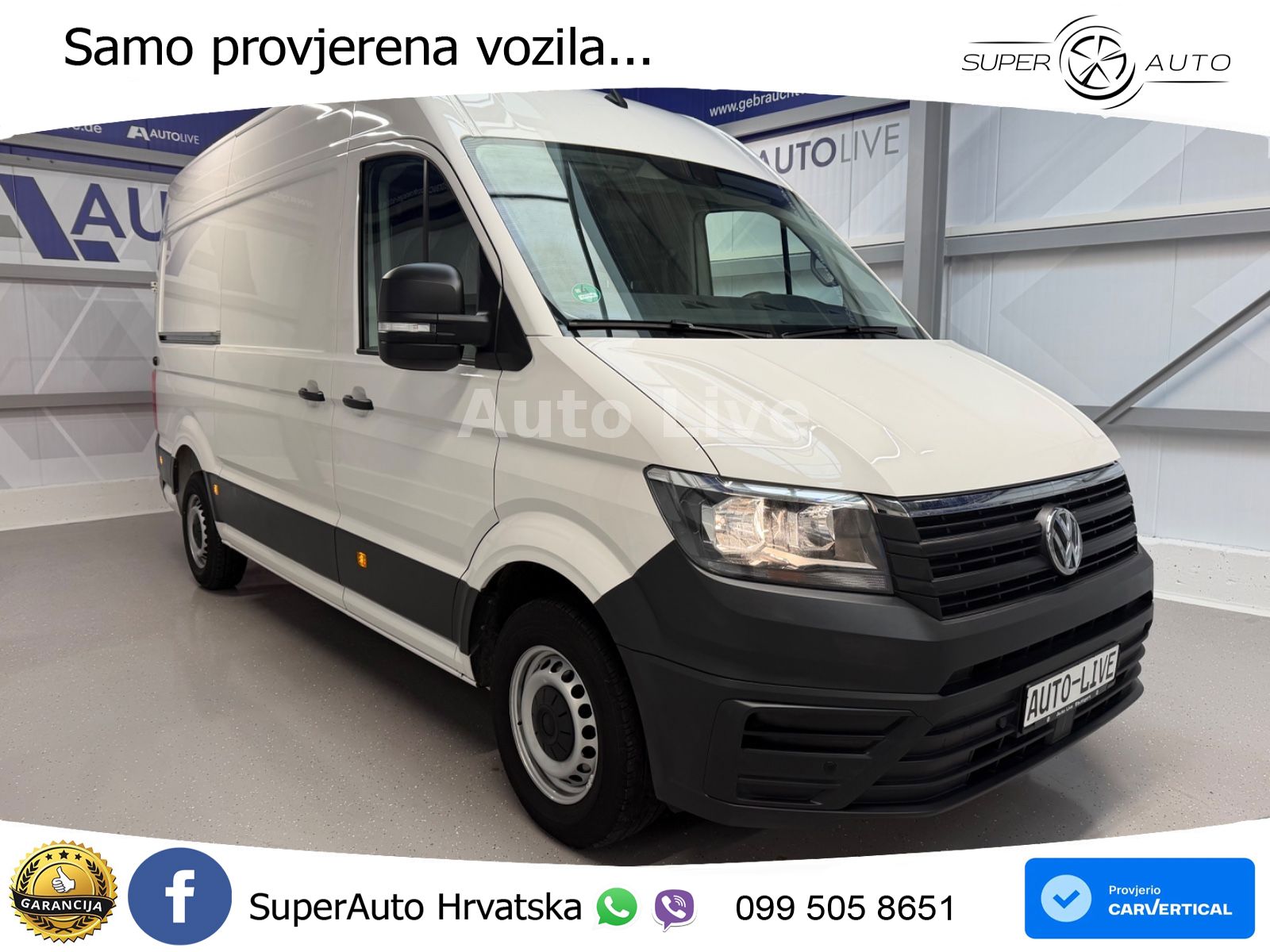 Volkswagen Crafter 35TDI*MITTEL-HOCH*KLIMA*NAVI*KAMERA*TEMP 140 KS