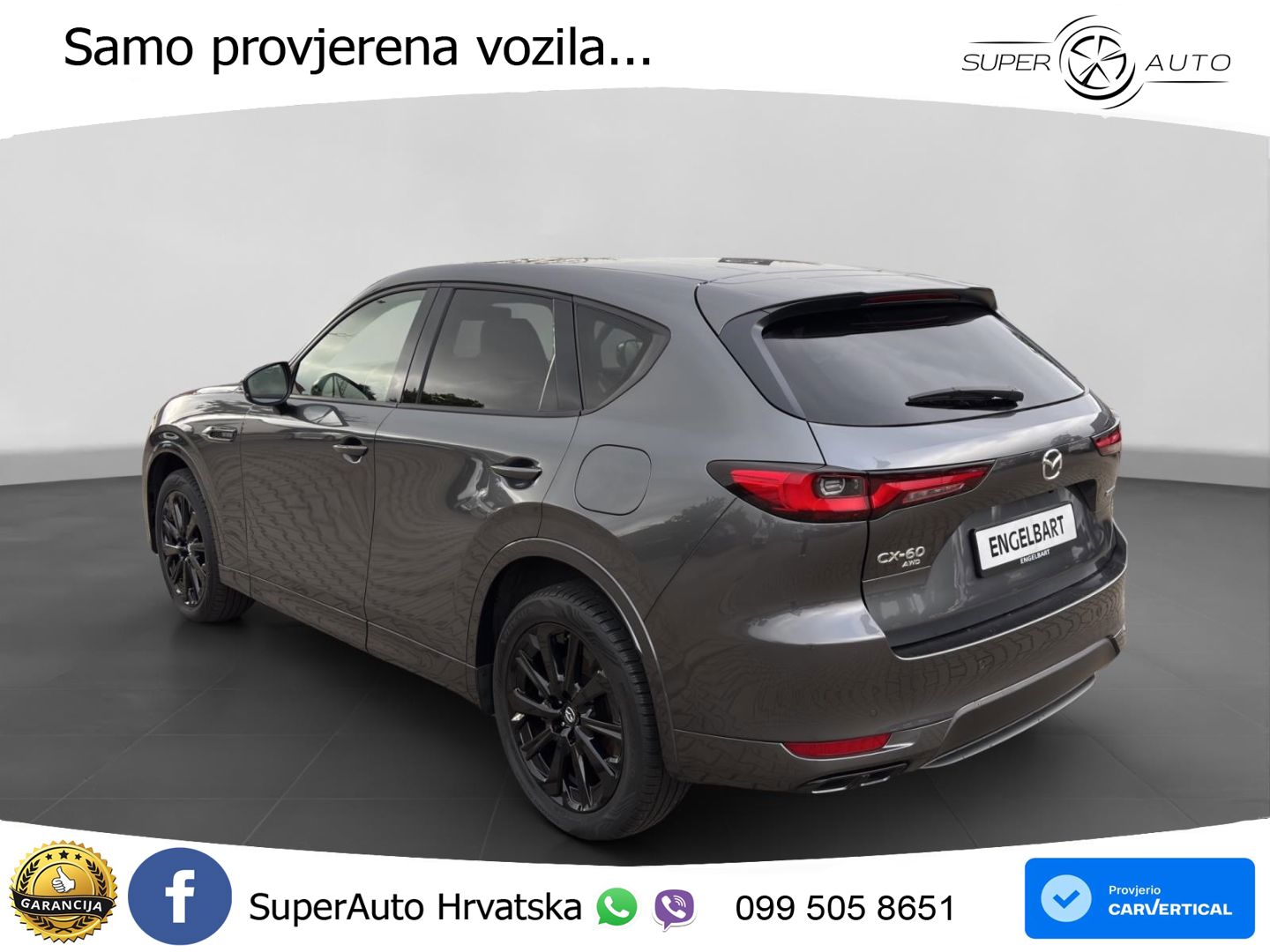 Mazda CX-60 3.3 e-Skyactiv D (254 KS) AWD Automatic MATRIX+GR SJED+KAM