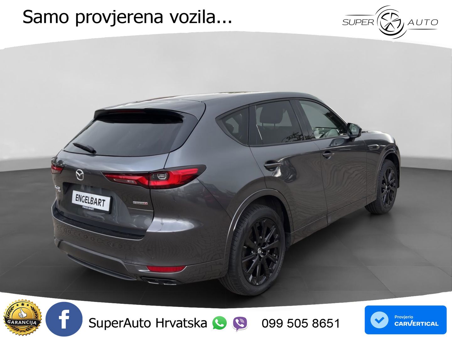 Mazda CX-60 3.3 e-Skyactiv D (254 KS) AWD Automatic MATRIX+GR SJED+KAM