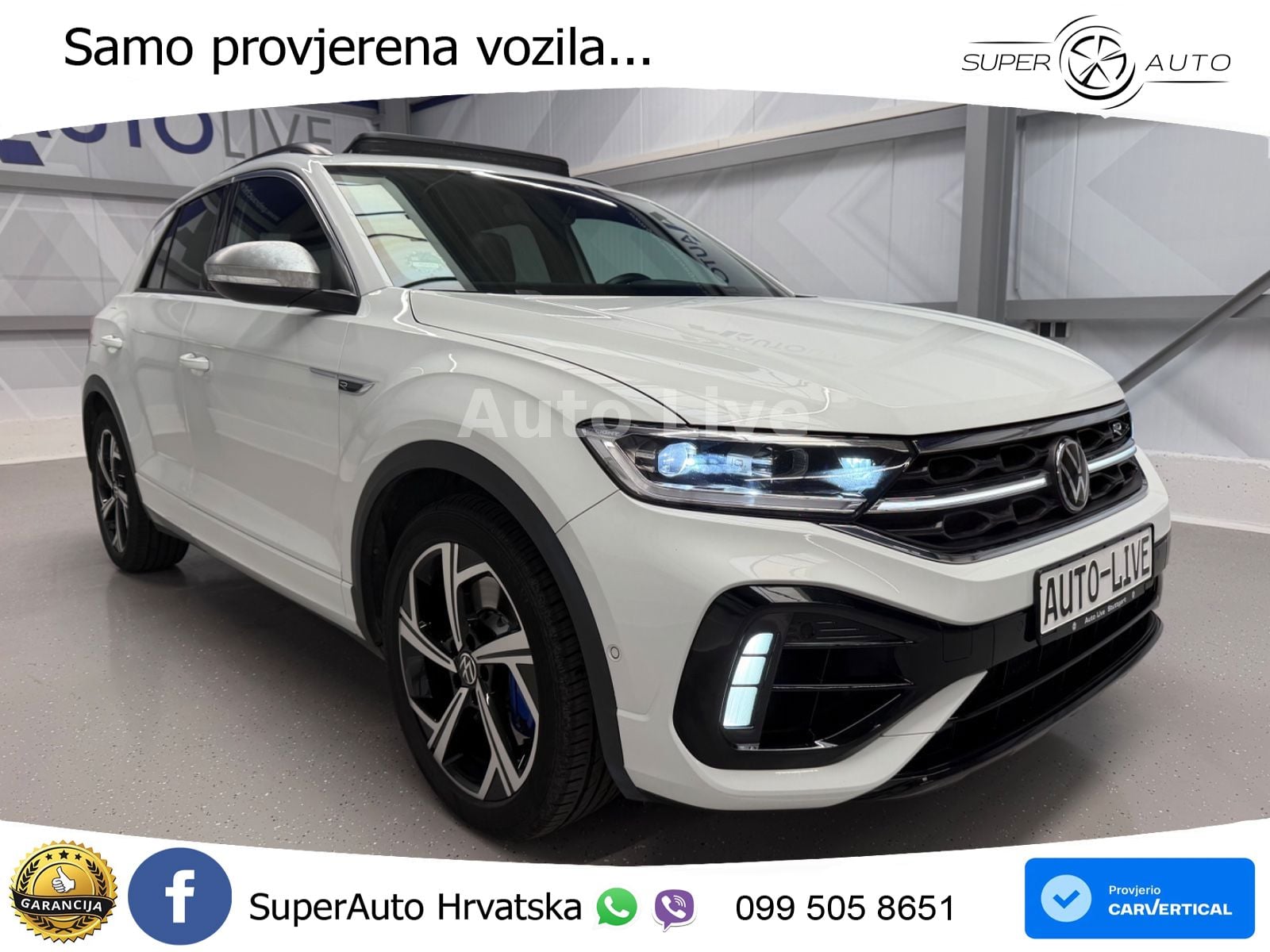 Volkswagen T-Roc R 2.0 TSI (300 KS) OPF 4M DSG LED+GR SJED+ACC