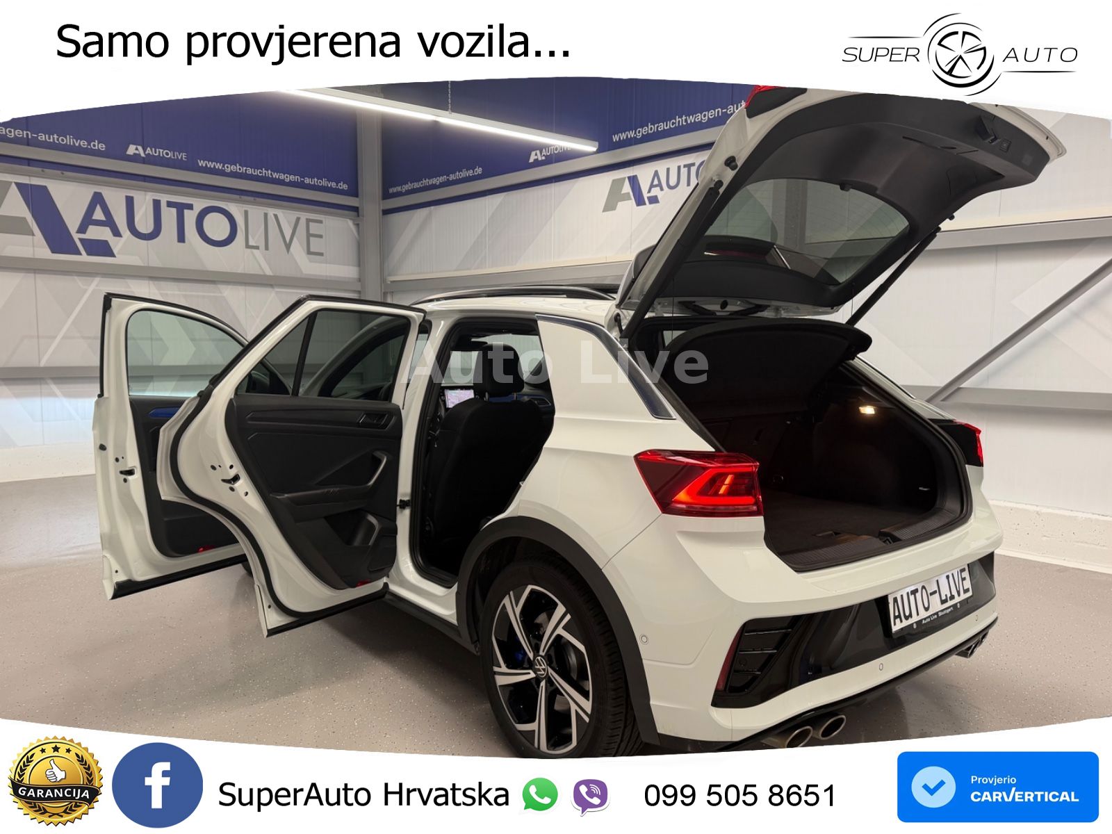 Volkswagen T-Roc R 2.0 TSI (300 KS) OPF 4M DSG LED+GR SJED+ACC