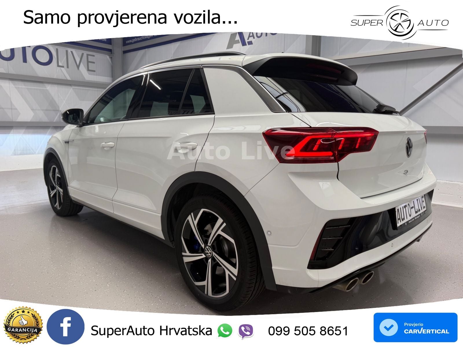 Volkswagen T-Roc R 2.0 TSI (300 KS) OPF 4M DSG LED+GR SJED+ACC