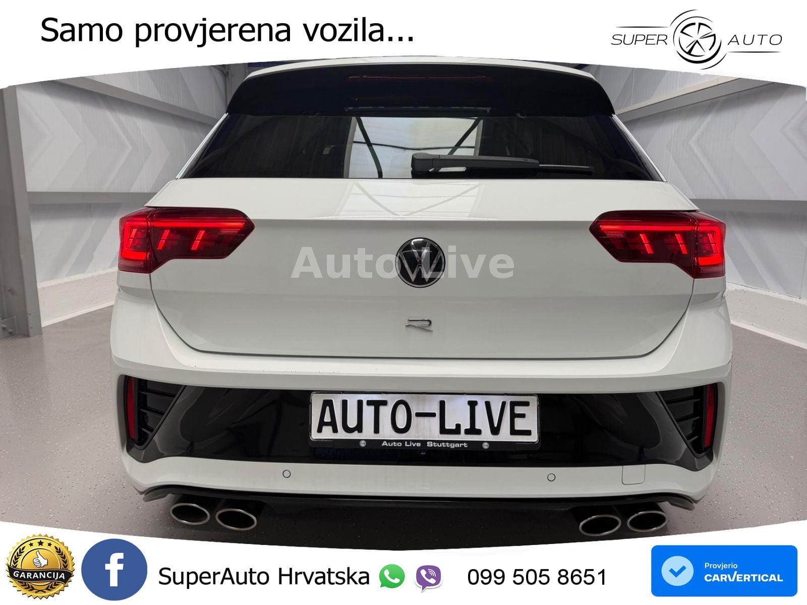 Volkswagen T-Roc R 2.0 TSI (300 KS) OPF 4M DSG LED+GR SJED+ACC