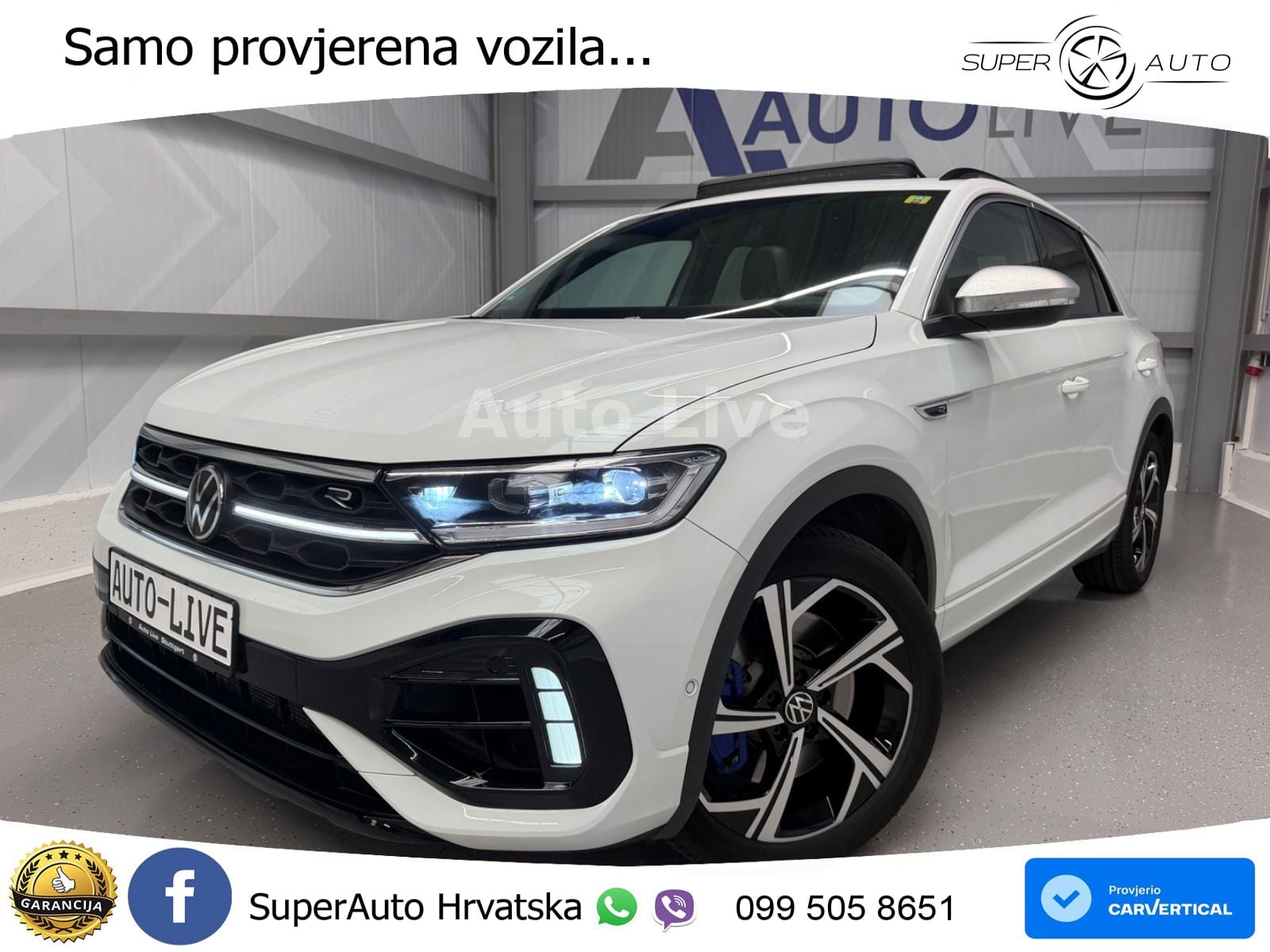 Volkswagen T-Roc R 2.0 TSI (300 KS) OPF 4M DSG LED+GR SJED+ACC
