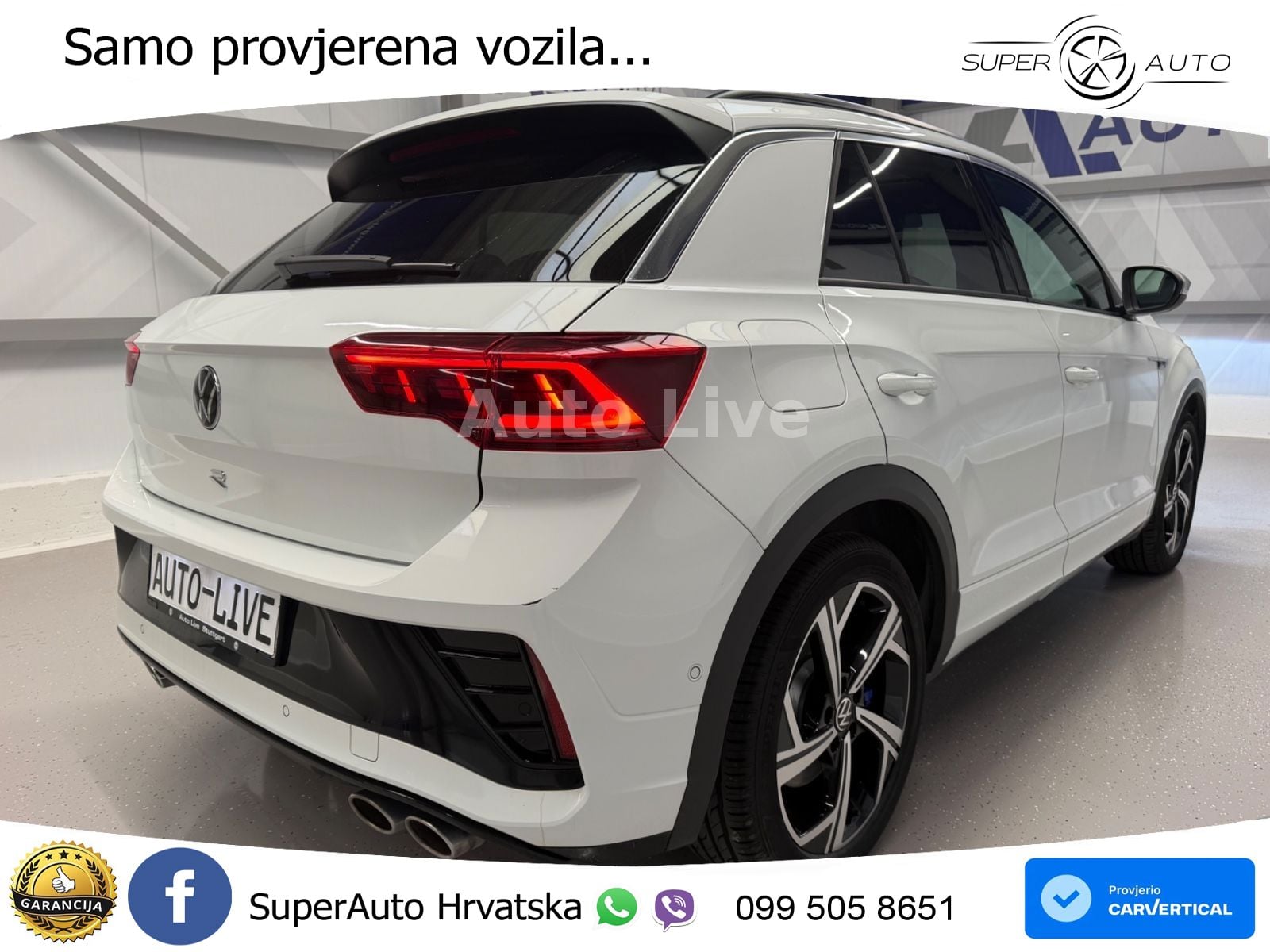 Volkswagen T-Roc R 2.0 TSI (300 KS) OPF 4M DSG LED+GR SJED+ACC
