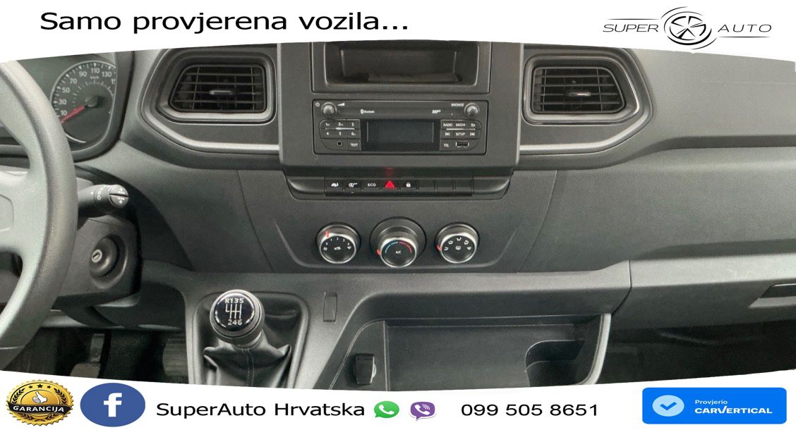 Renault Master III L3H2 DOKA MIXTO KLIMA 7-SITZER 1HAND 150 KS