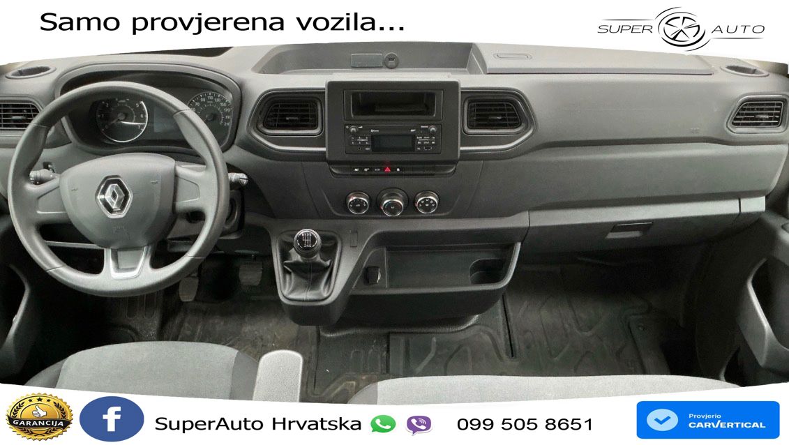 Renault Master III L3H2 DOKA MIXTO KLIMA 7-SITZER 1HAND 150 KS