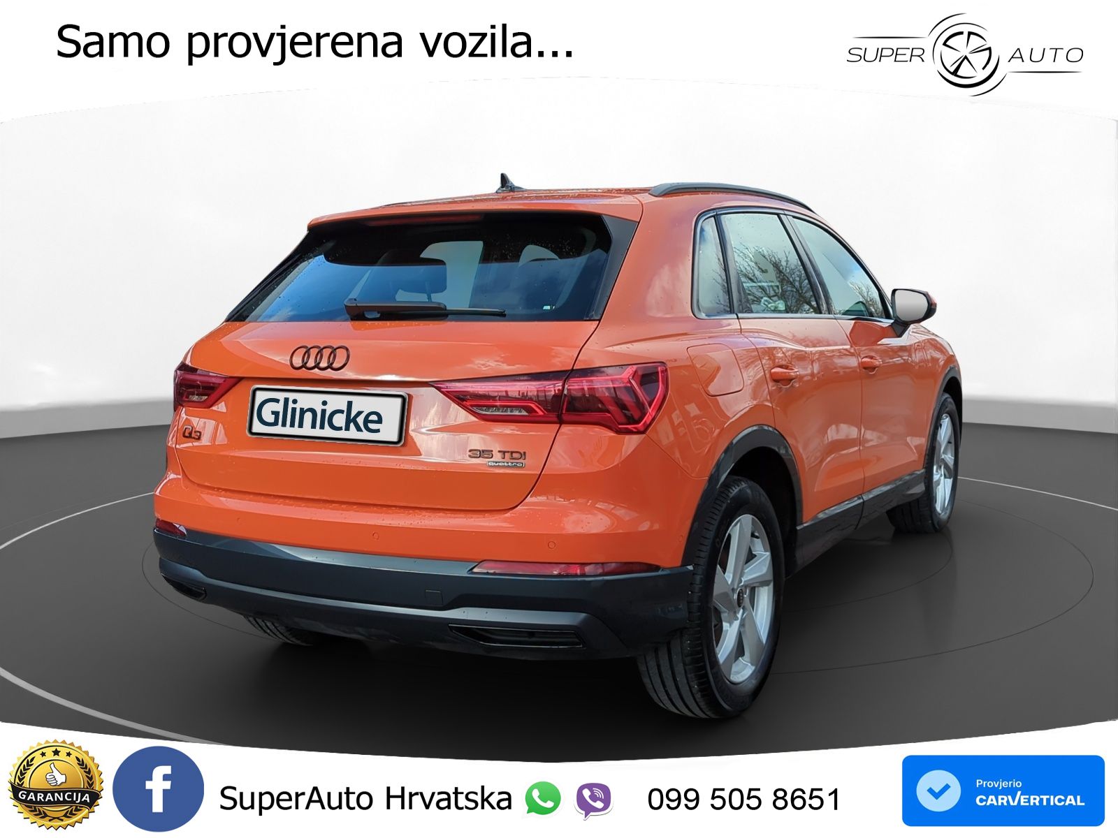 Audi Q3 35 TDI (150 KS) quattro S tronic LED+GR SJED+ACC