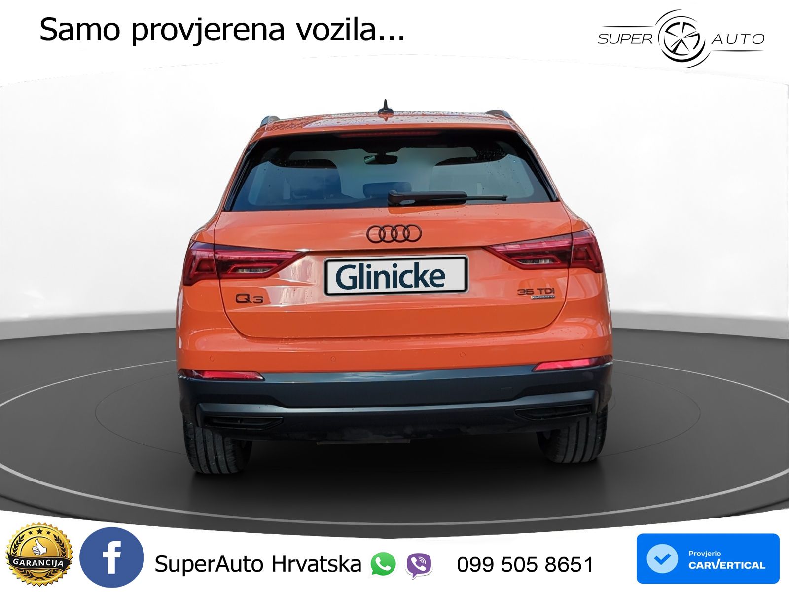 Audi Q3 35 TDI (150 KS) quattro S tronic LED+GR SJED+ACC