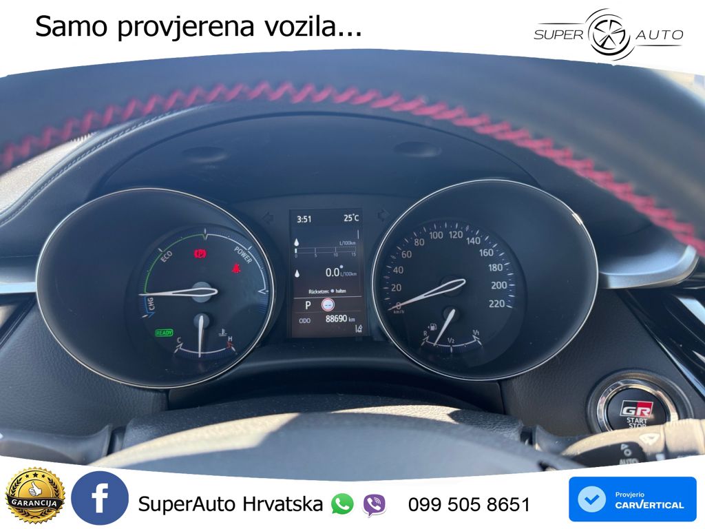 Toyota C-HR 2.0 (184 KS) Hybrid e-CVT GR Sport LED+GR SJED+ACC