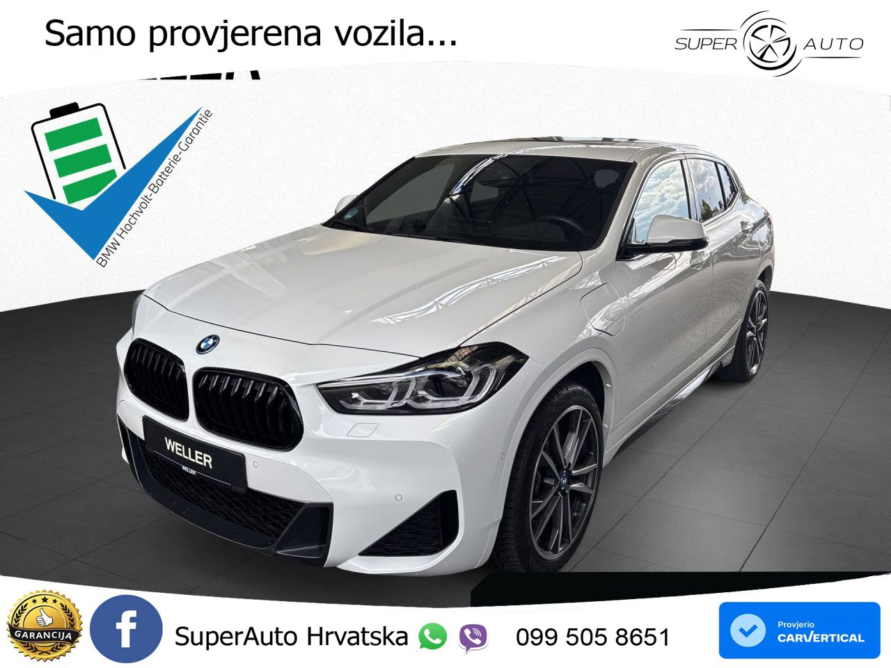 BMW X2 xDrive25e Steptronic M Sport LED+GR SJED+ACC