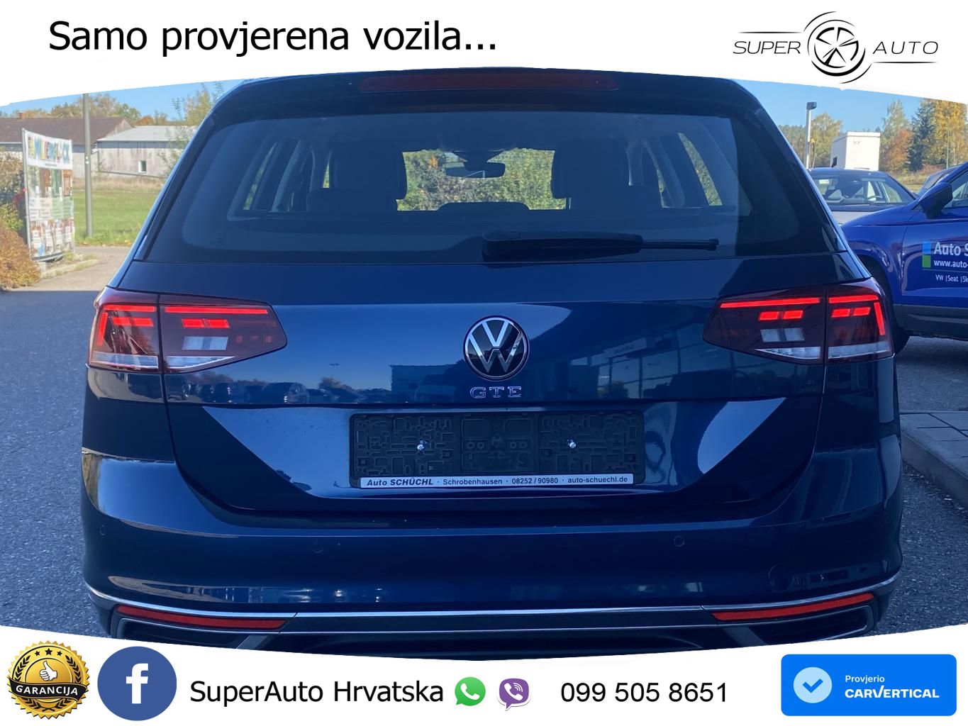 Volkswagen Passat Variant GTE 1.4 TSI (218 KS) DSG LED+GR SJED+ACC