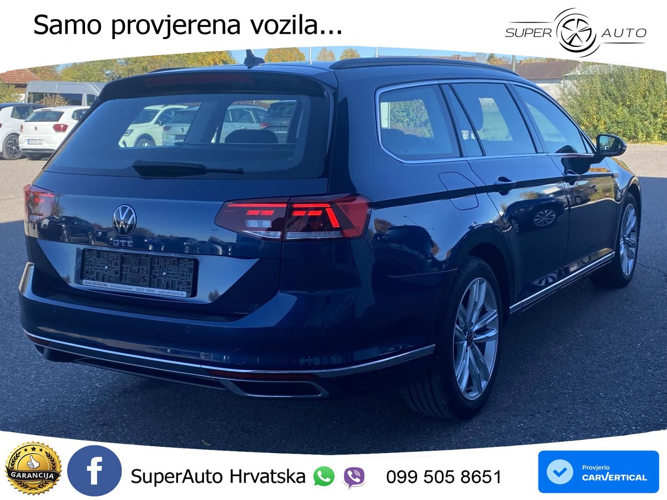 Volkswagen Passat Variant GTE 1.4 TSI (218 KS) DSG LED+GR SJED+ACC