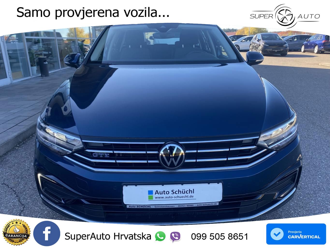 Volkswagen Passat Variant GTE 1.4 TSI (218 KS) DSG LED+GR SJED+ACC