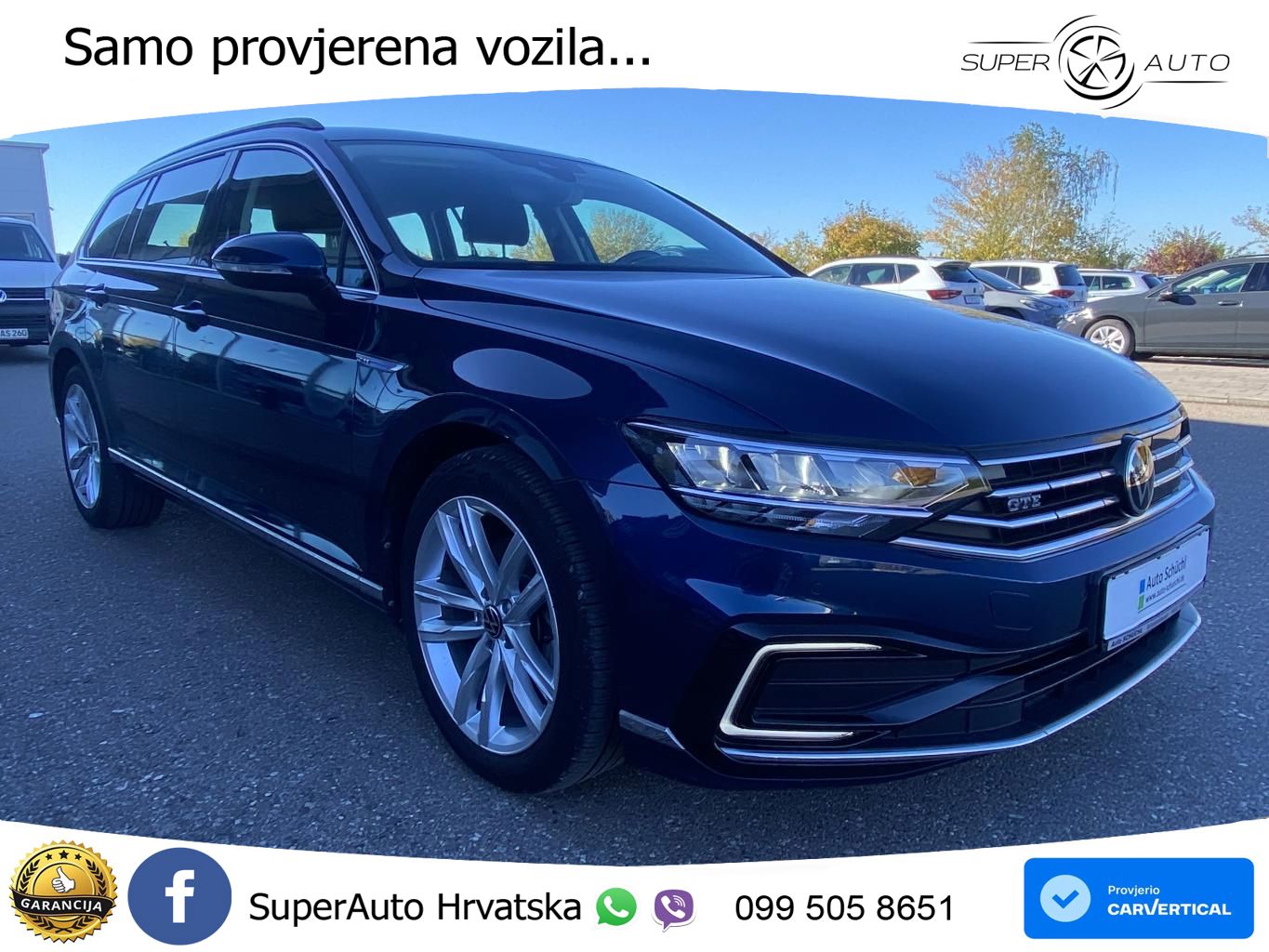 Volkswagen Passat Variant GTE 1.4 TSI (218 KS) DSG LED+GR SJED+ACC