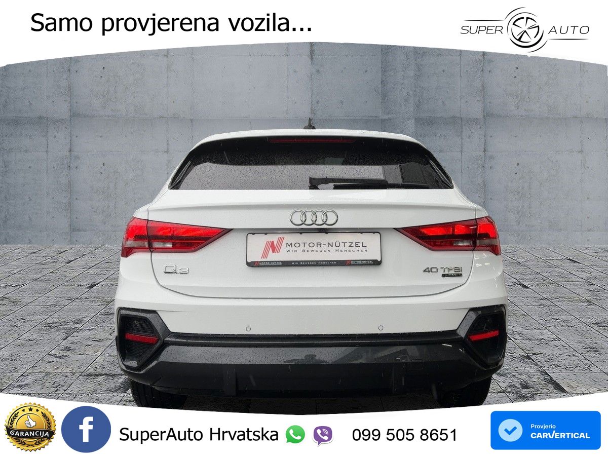 Audi Q3 Sportback 40 TFSI (190 KS) quattro S tronic
