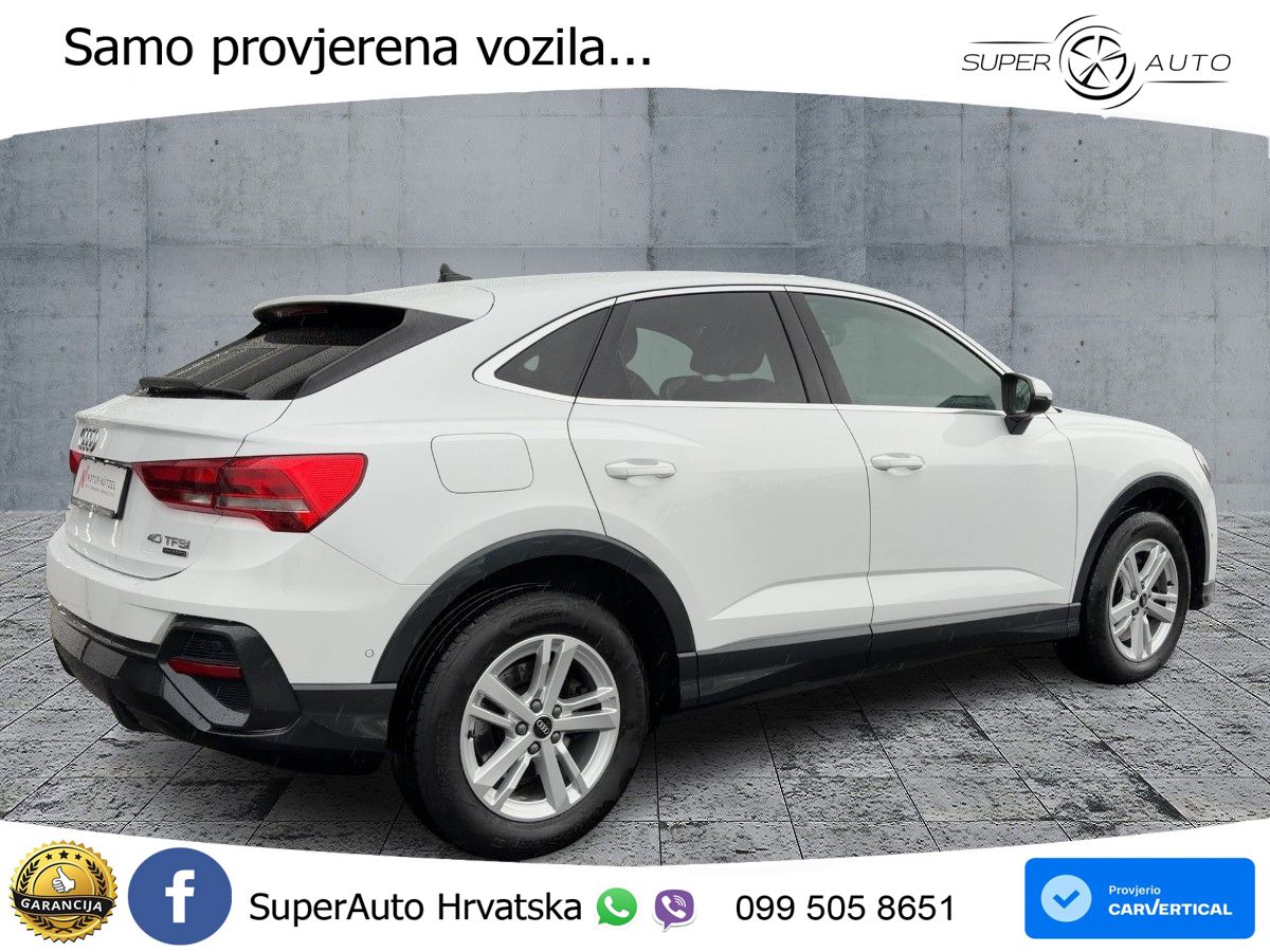 Audi Q3 Sportback 40 TFSI (190 KS) quattro S tronic