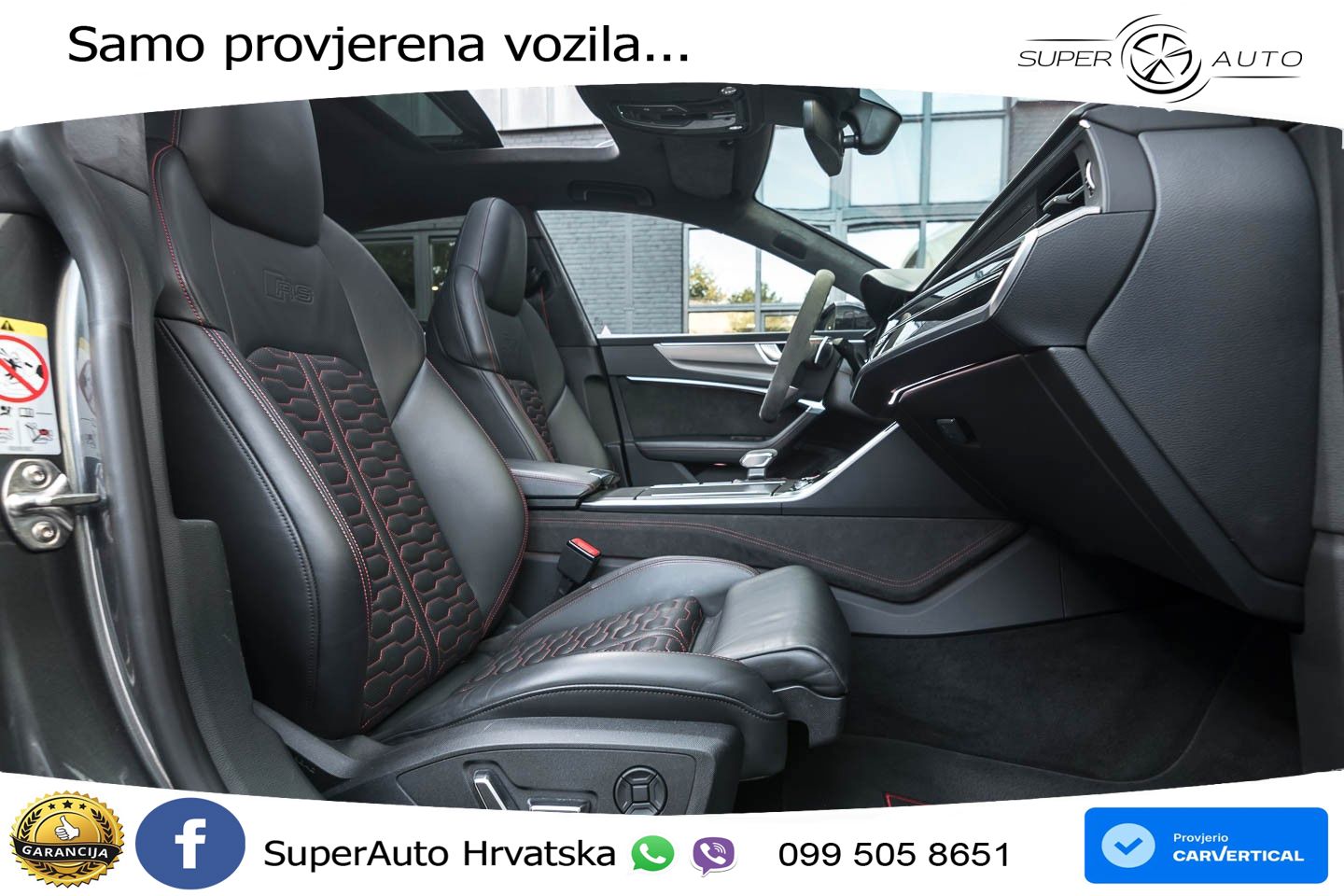 Audi RS7 4.0 TFSI V8 (600 KS) quattro tiptronic LED+GR SJED+ACC