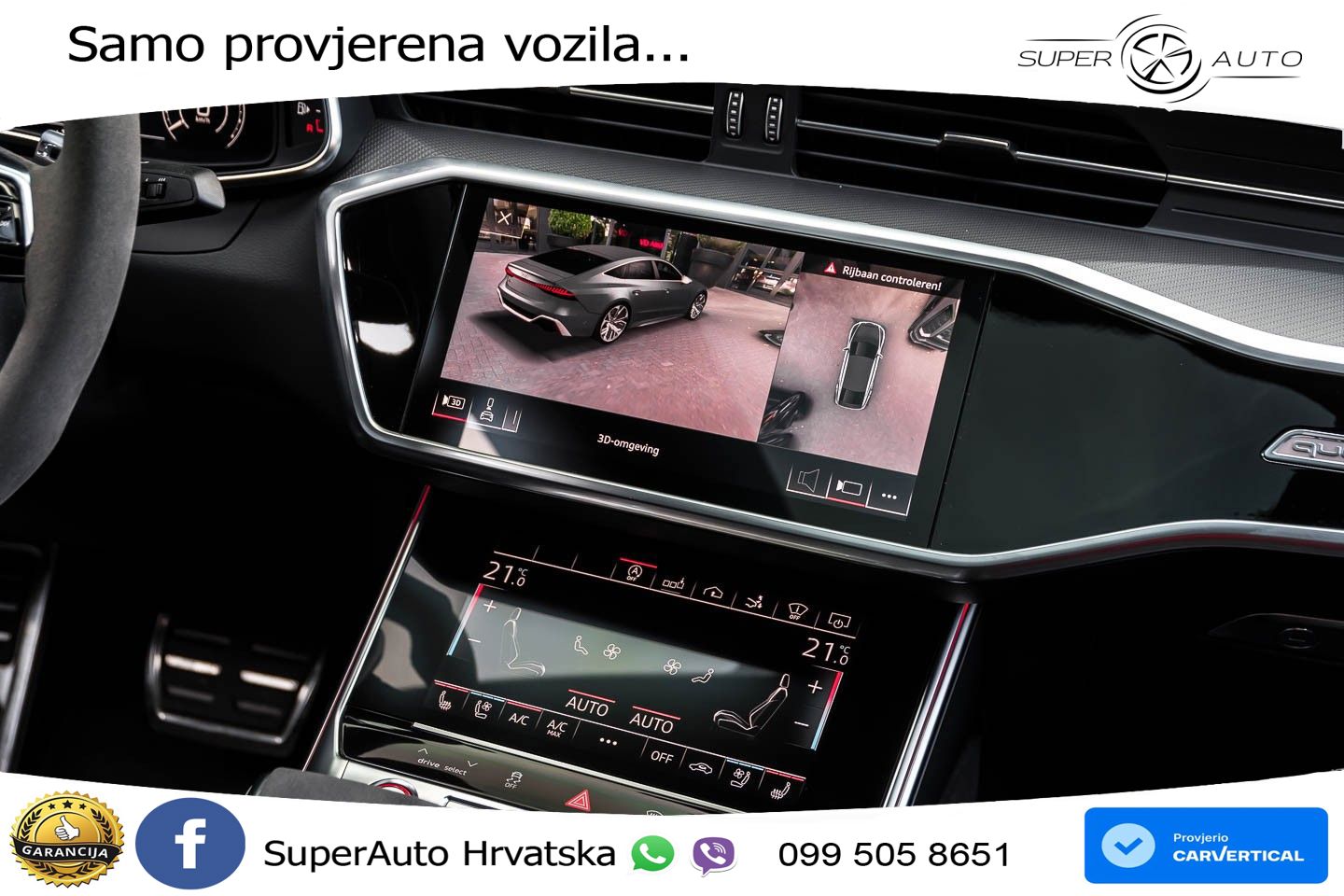 Audi RS7 4.0 TFSI V8 (600 KS) quattro tiptronic LED+GR SJED+ACC