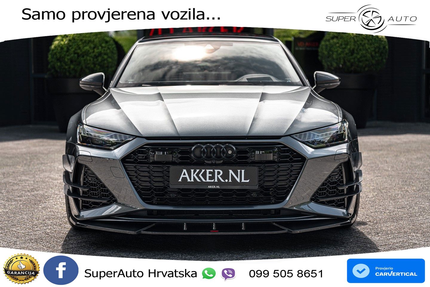 Audi RS7 4.0 TFSI V8 (600 KS) quattro tiptronic LED+GR SJED+ACC
