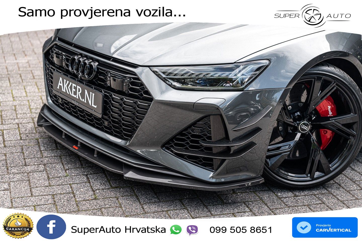 Audi RS7 4.0 TFSI V8 (600 KS) quattro tiptronic LED+GR SJED+ACC