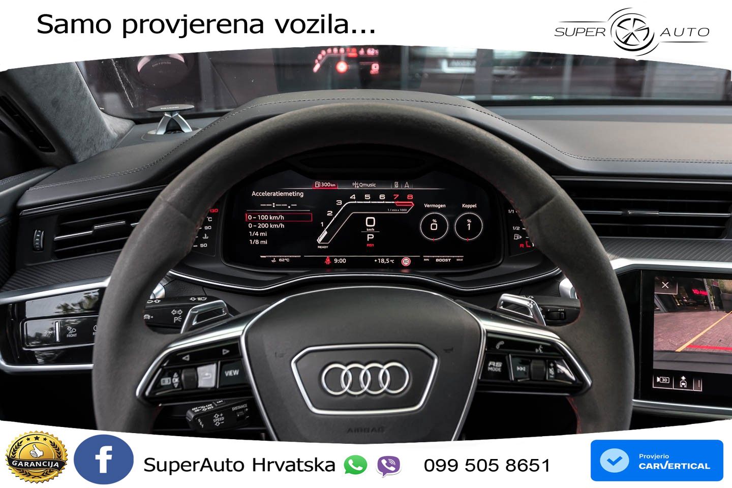 Audi RS7 4.0 TFSI V8 (600 KS) quattro tiptronic LED+GR SJED+ACC