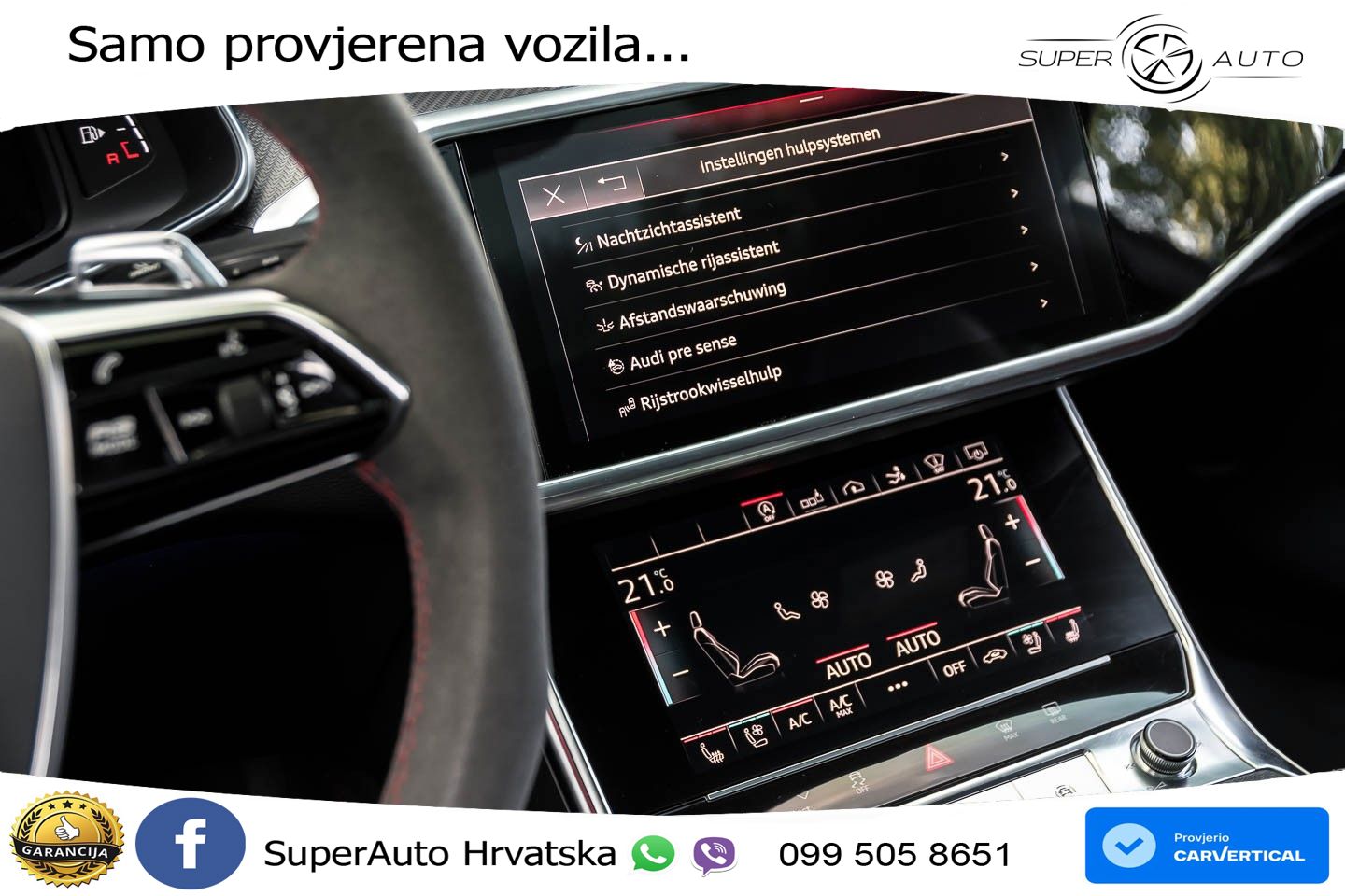 Audi RS7 4.0 TFSI V8 (600 KS) quattro tiptronic LED+GR SJED+ACC
