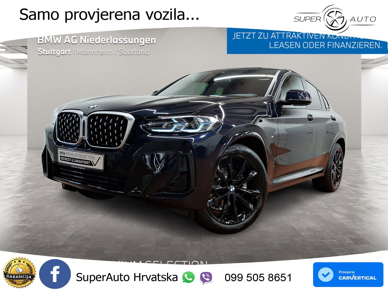 BMW X4 20d (190 KS) xDrive Steptronic M Sport